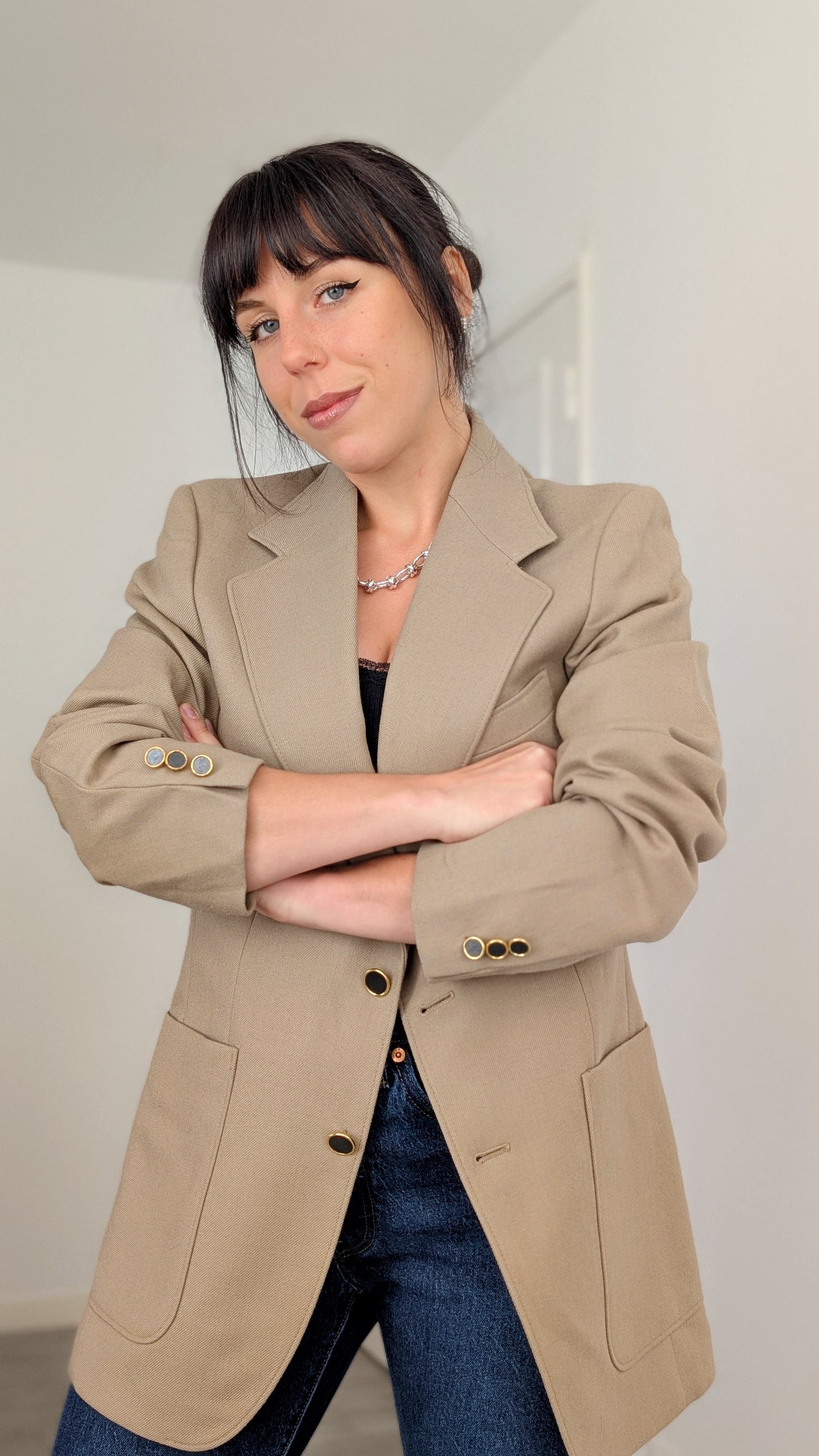 Blazer 70s laine T38-40