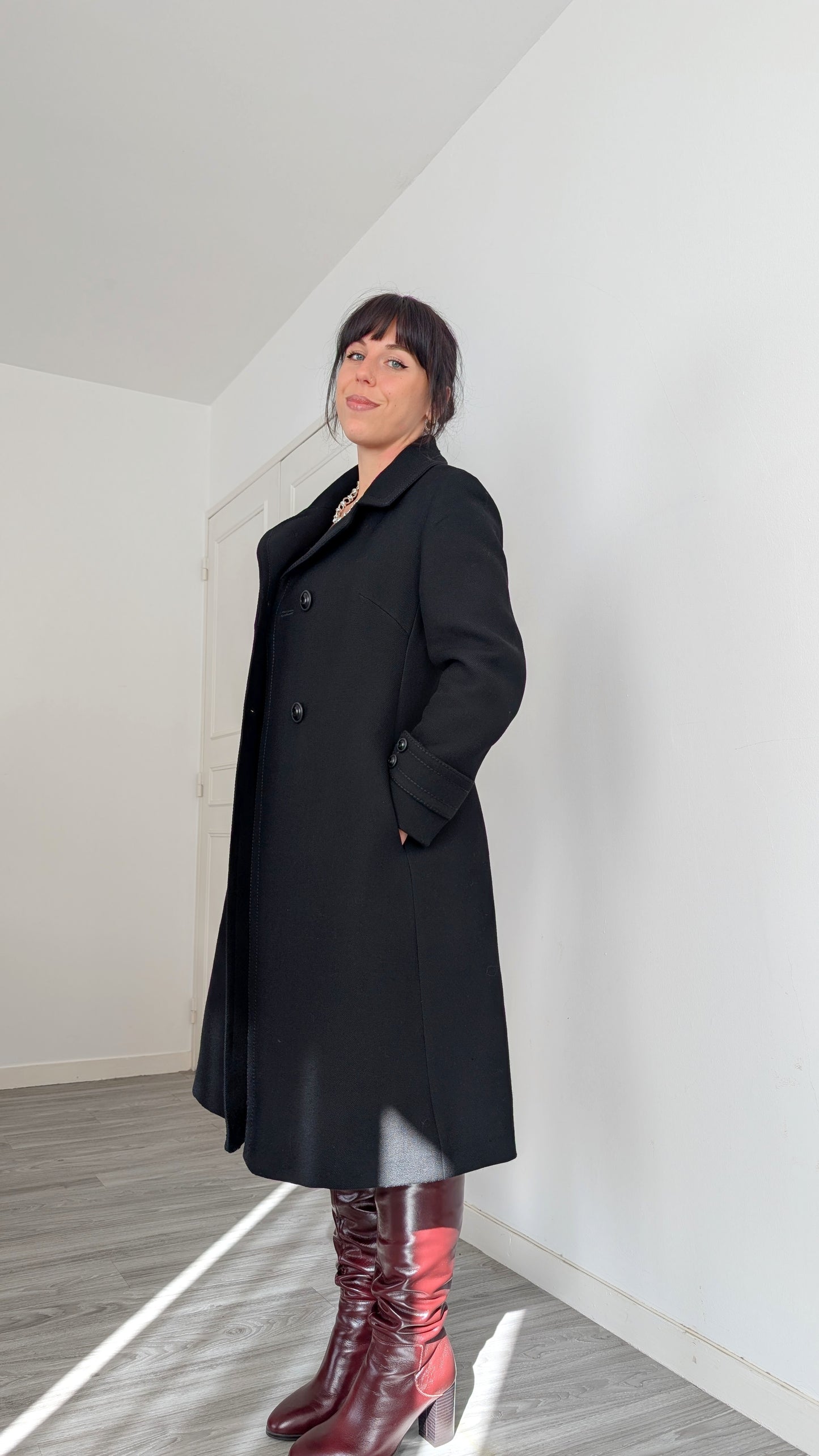 Manteau laine 1960 T36