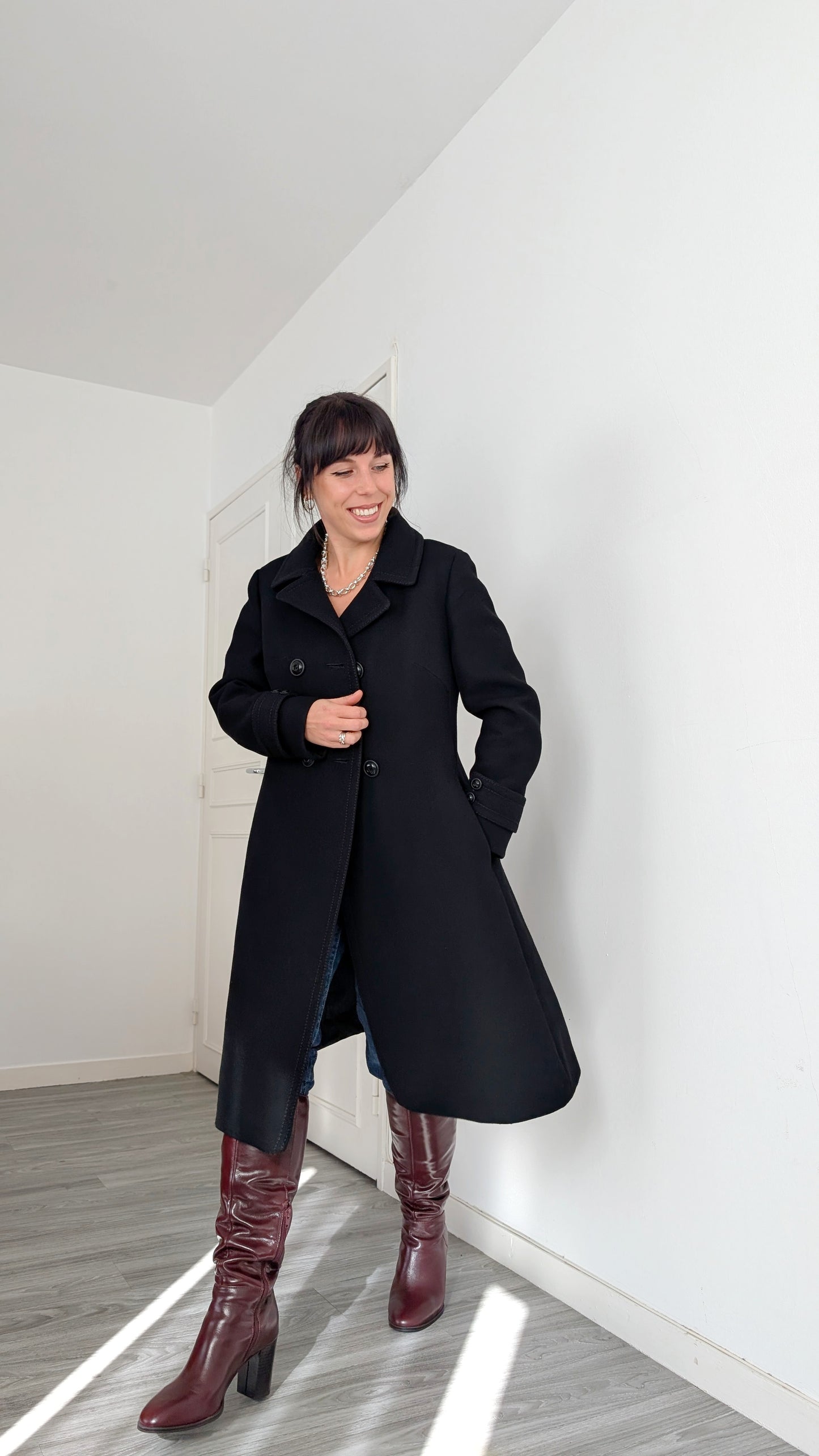 Manteau laine 1960 T36