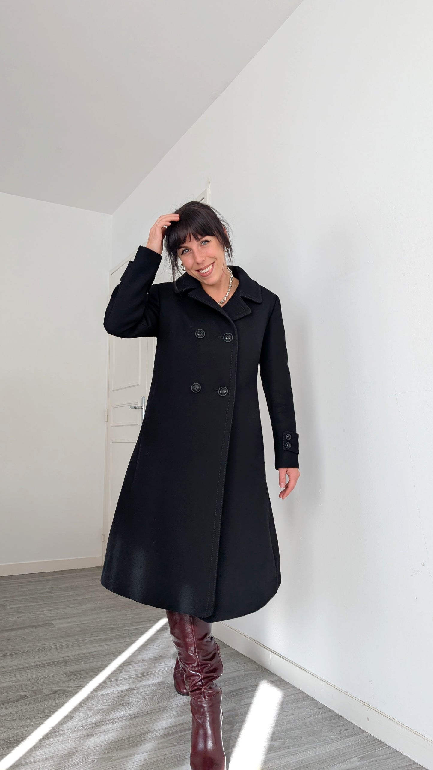 Manteau laine 1960 T36