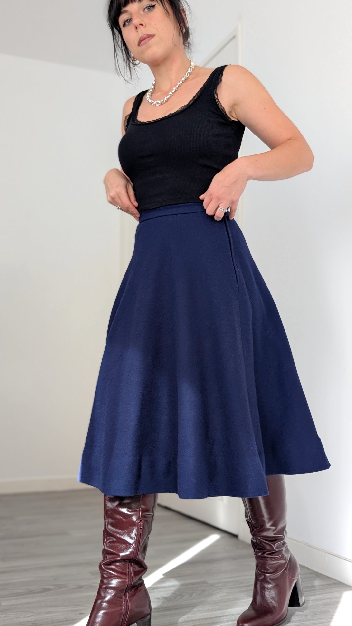 Jupe laine Guy Laroche T34