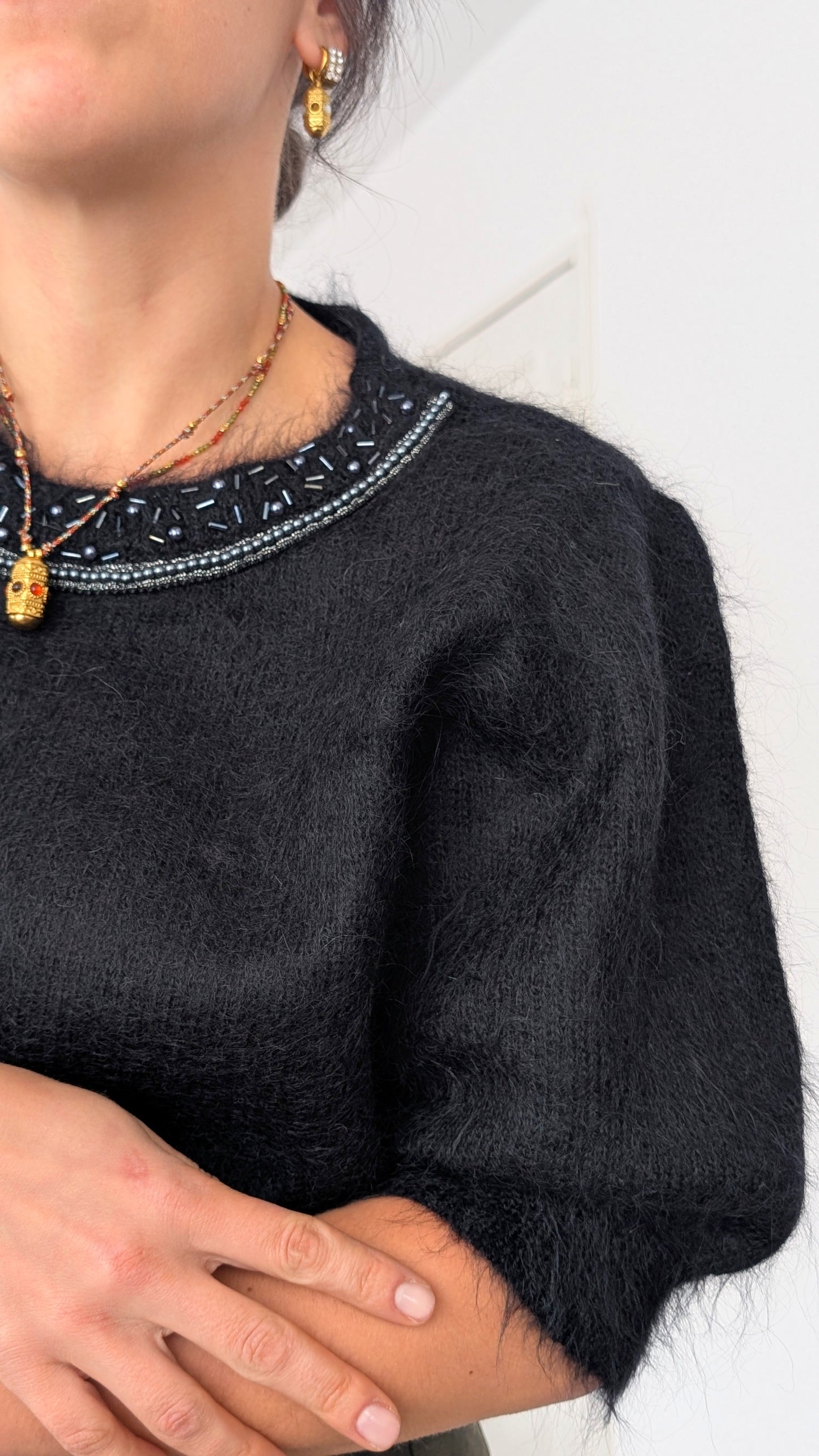 Maille kid mohair T38-40