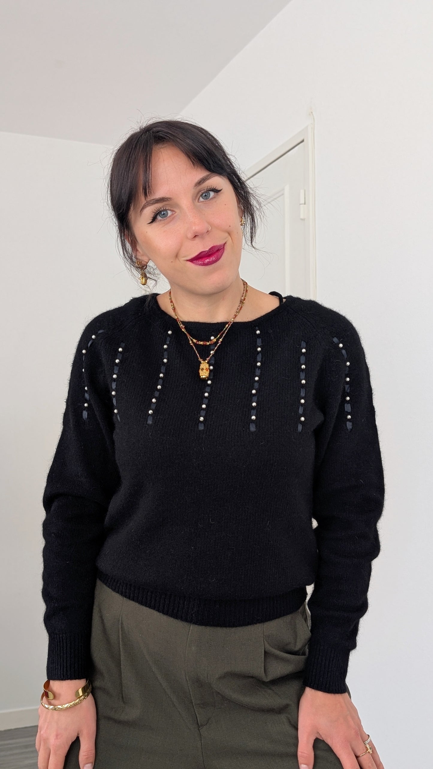 Pull laine et angora T36