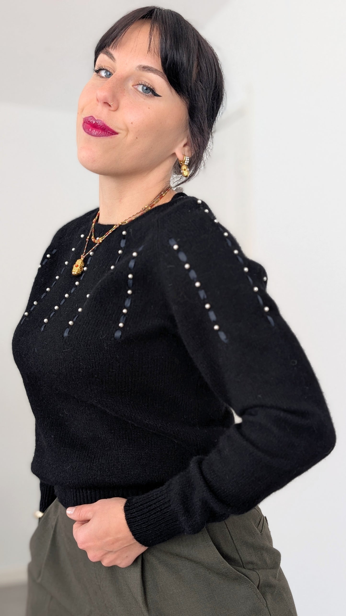 Pull laine et angora T36