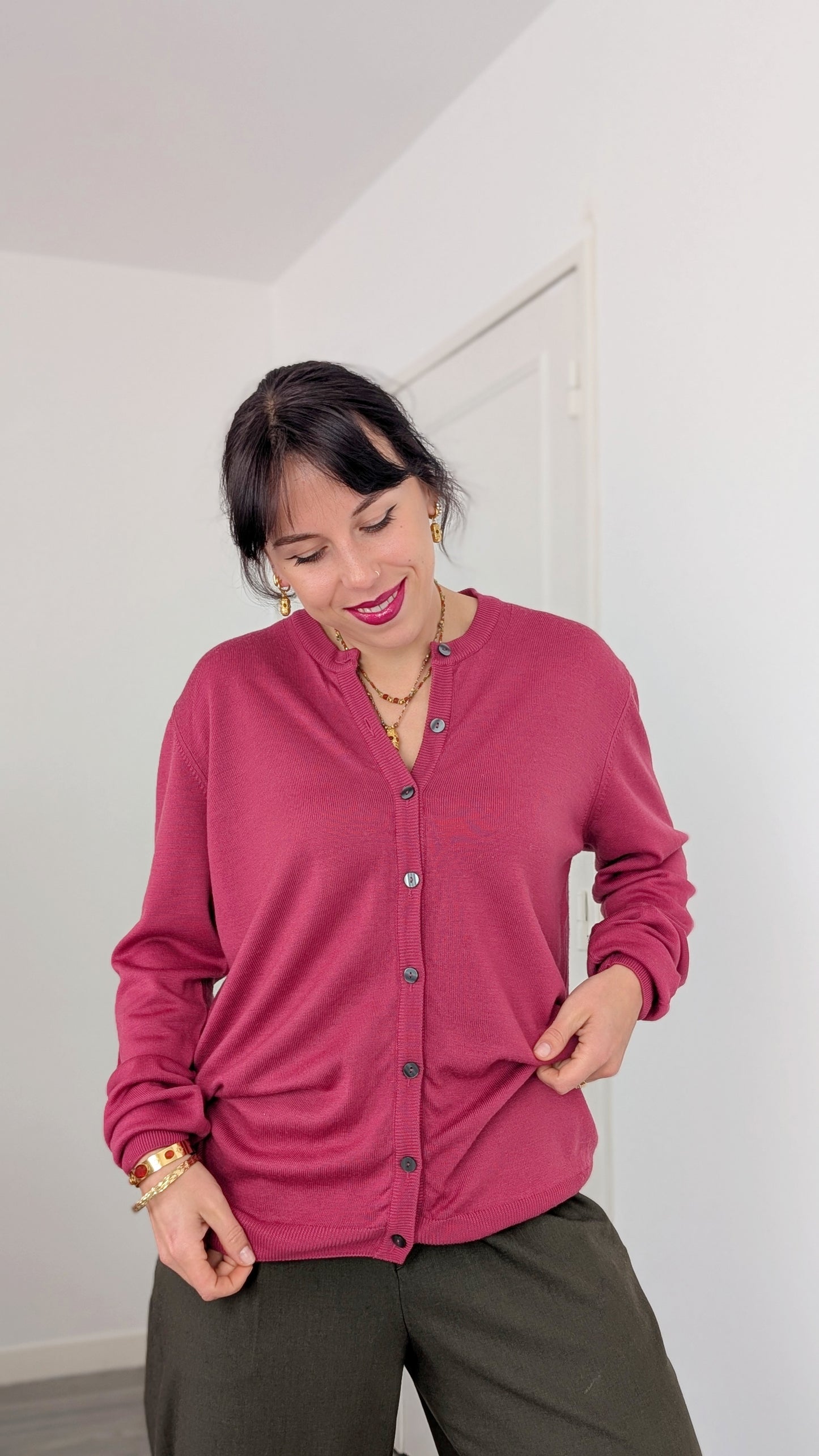 Cardigan laine T42-44