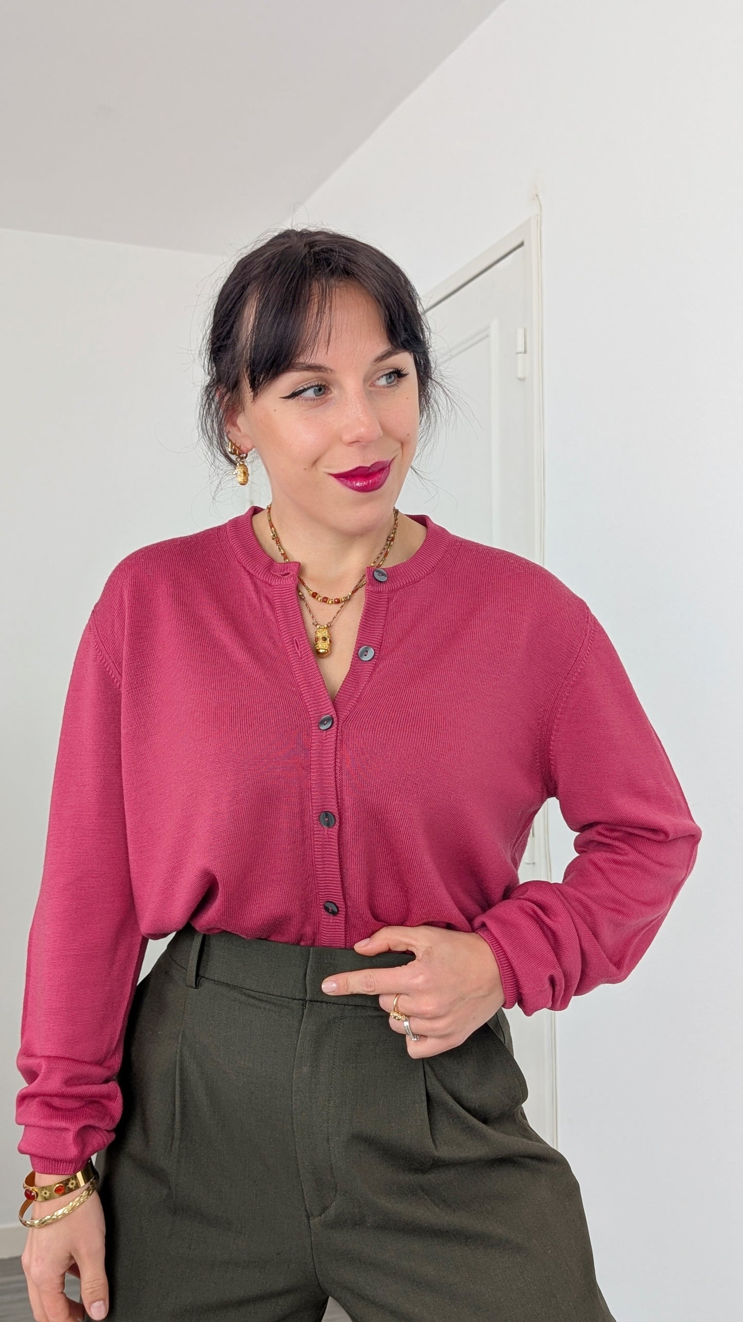 Cardigan laine T42-44