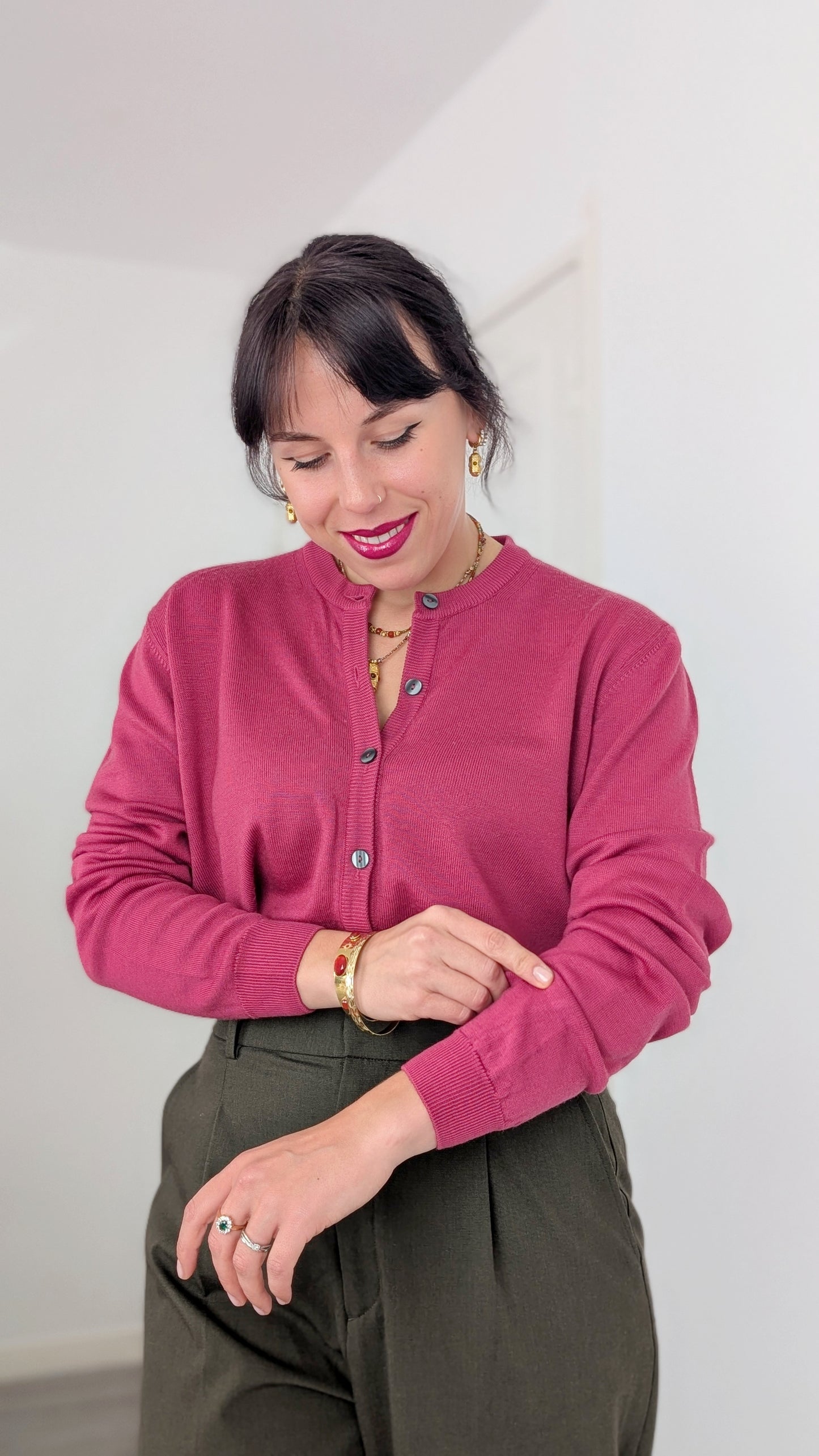 Cardigan laine T42-44