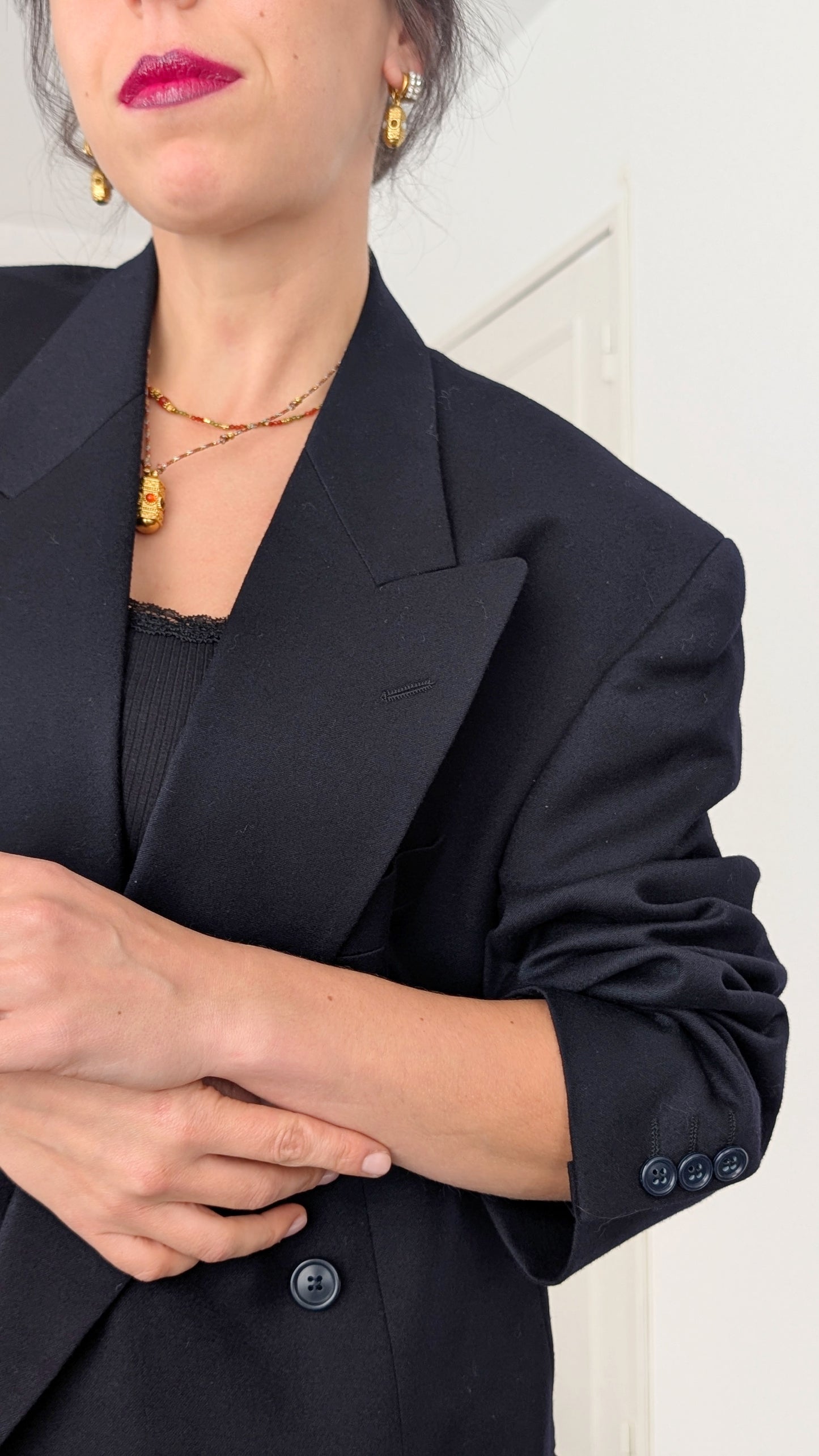 Blazer pure laine T42-44