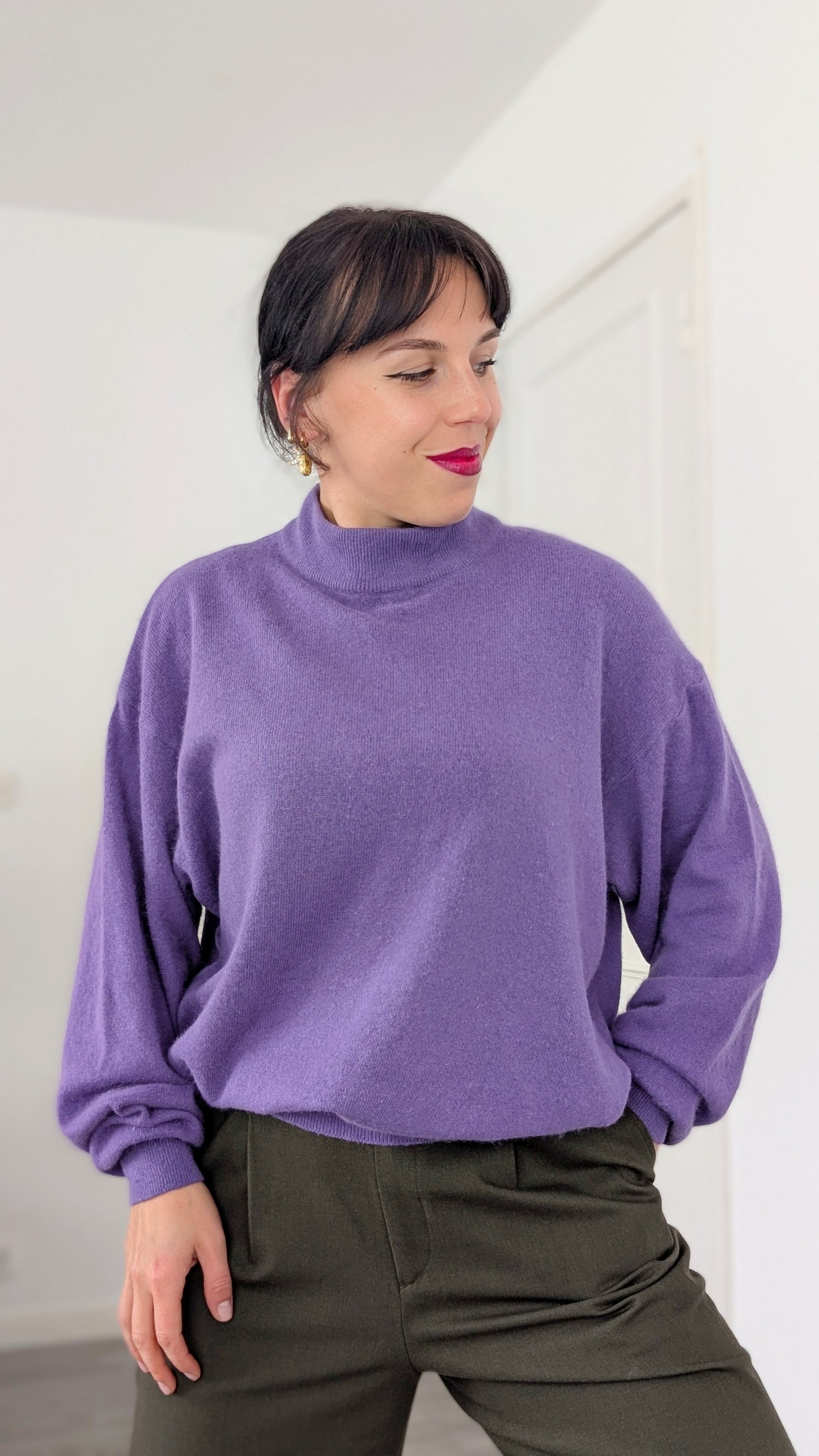 Pull angora et laine T42-44