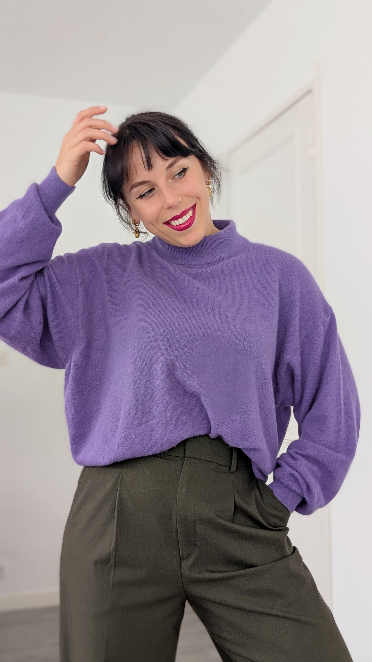 Pull angora et laine T42-44