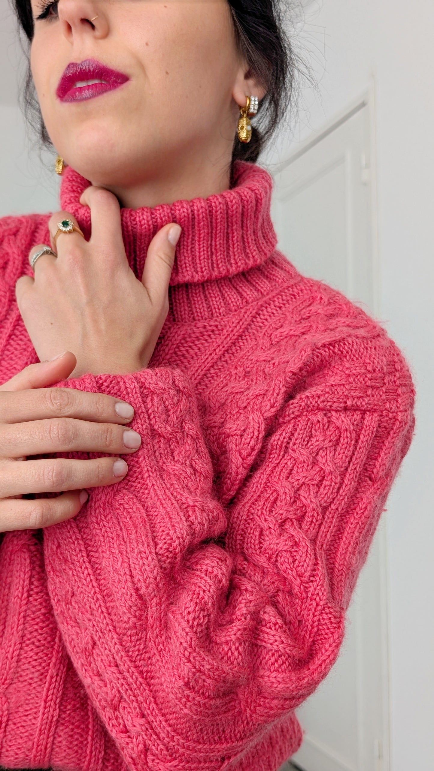 Pull laine mérinos irlandais T38