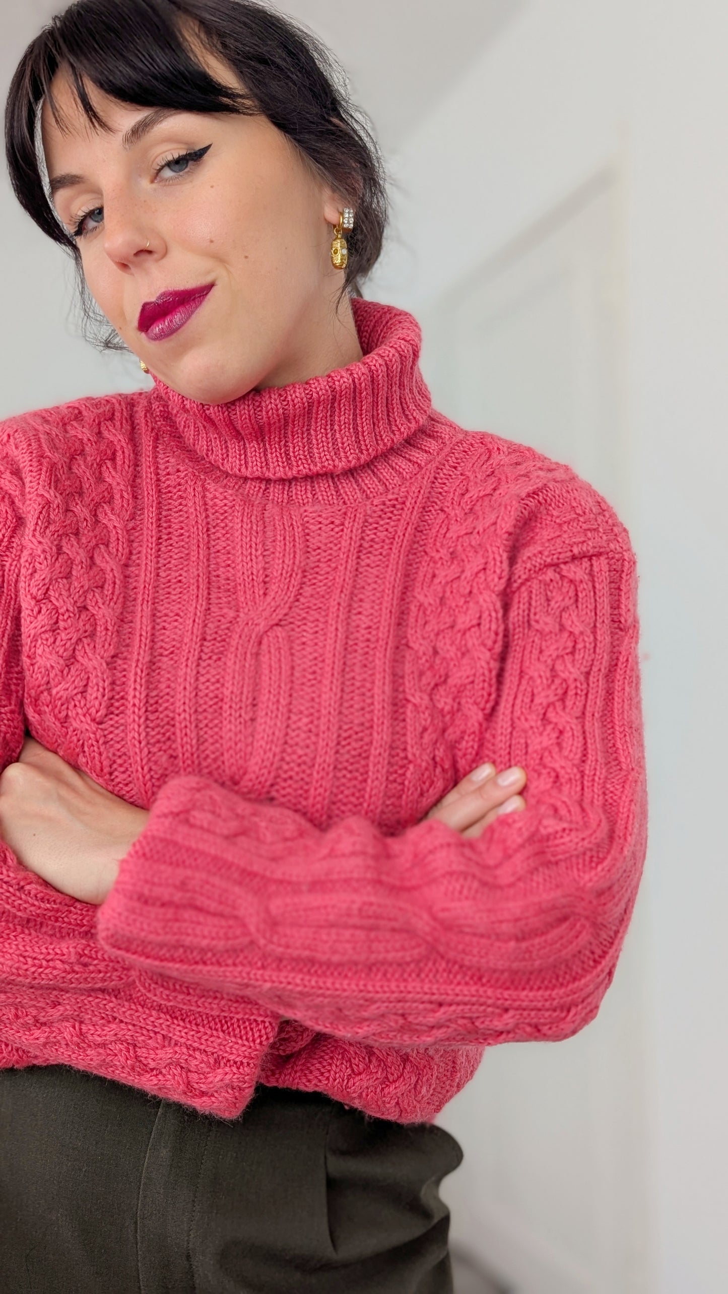 Pull laine mérinos irlandais T38