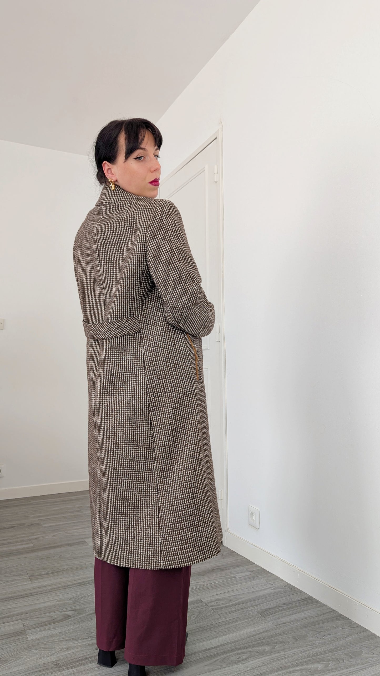 Manteau laine 70s T36-38