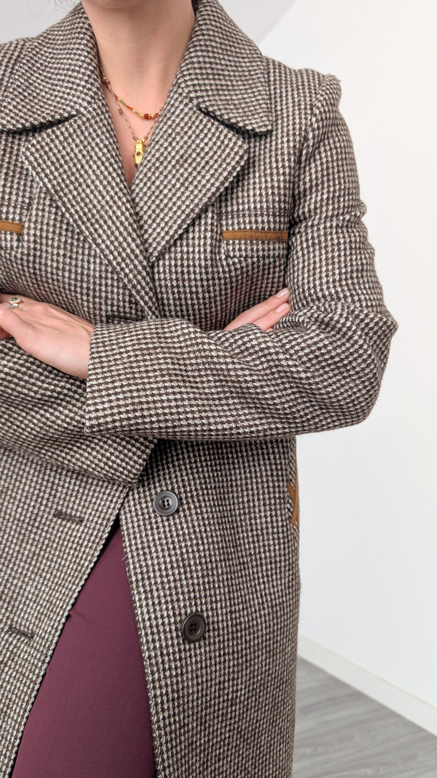 Manteau laine 70s T36-38