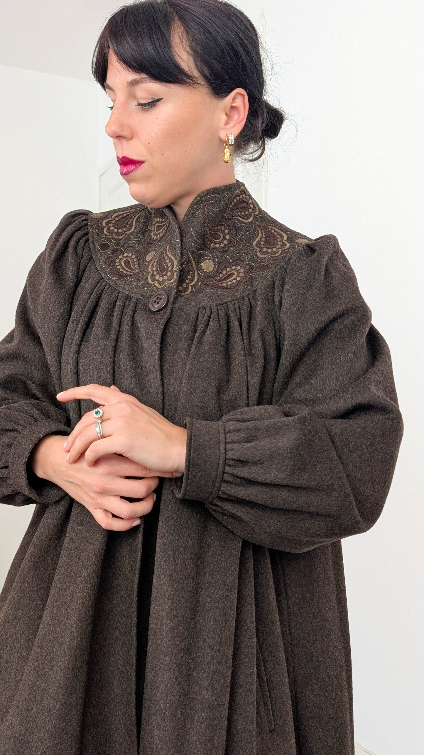 Manteau rare en laine T36