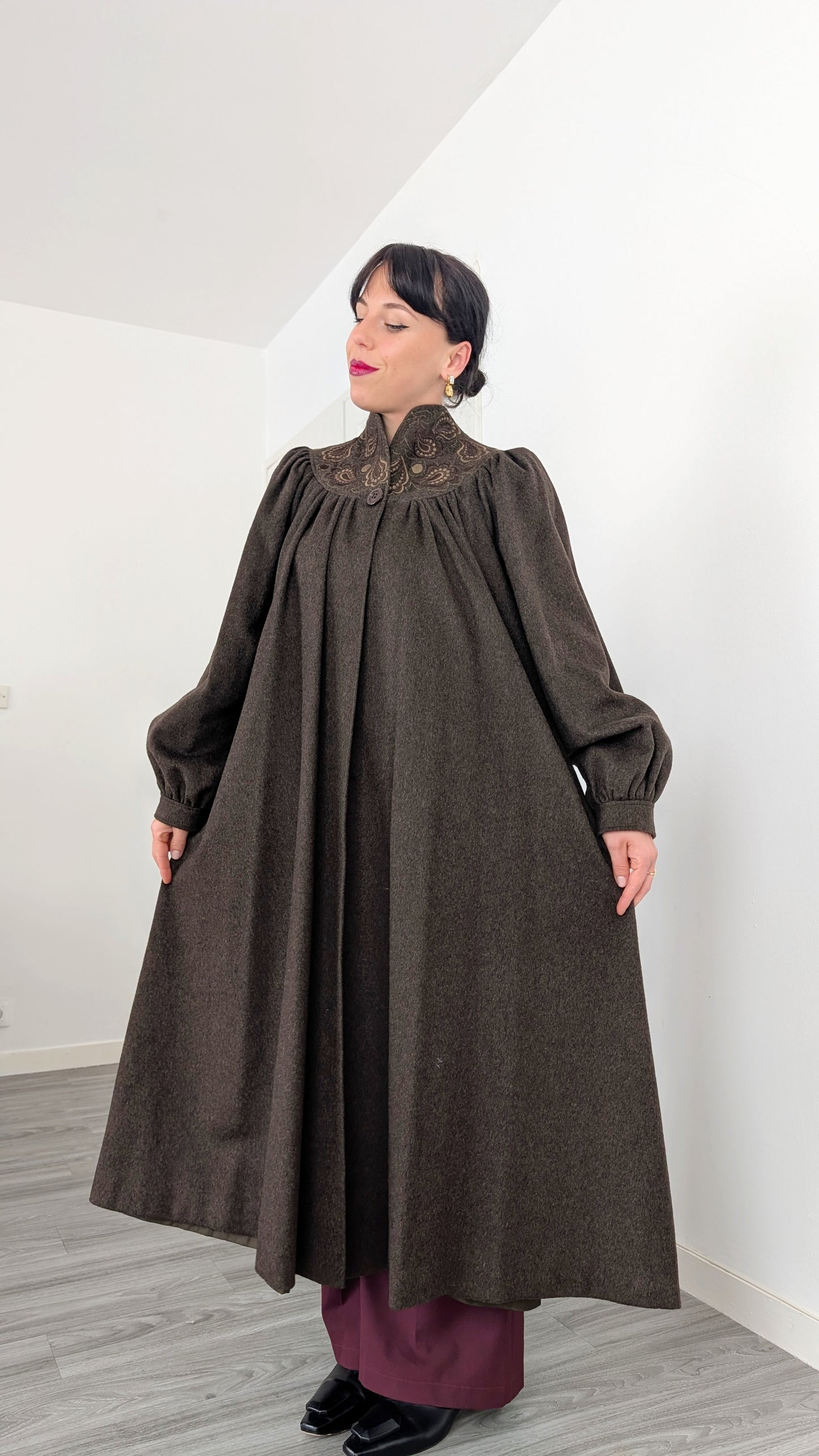 Manteau rare en laine T36