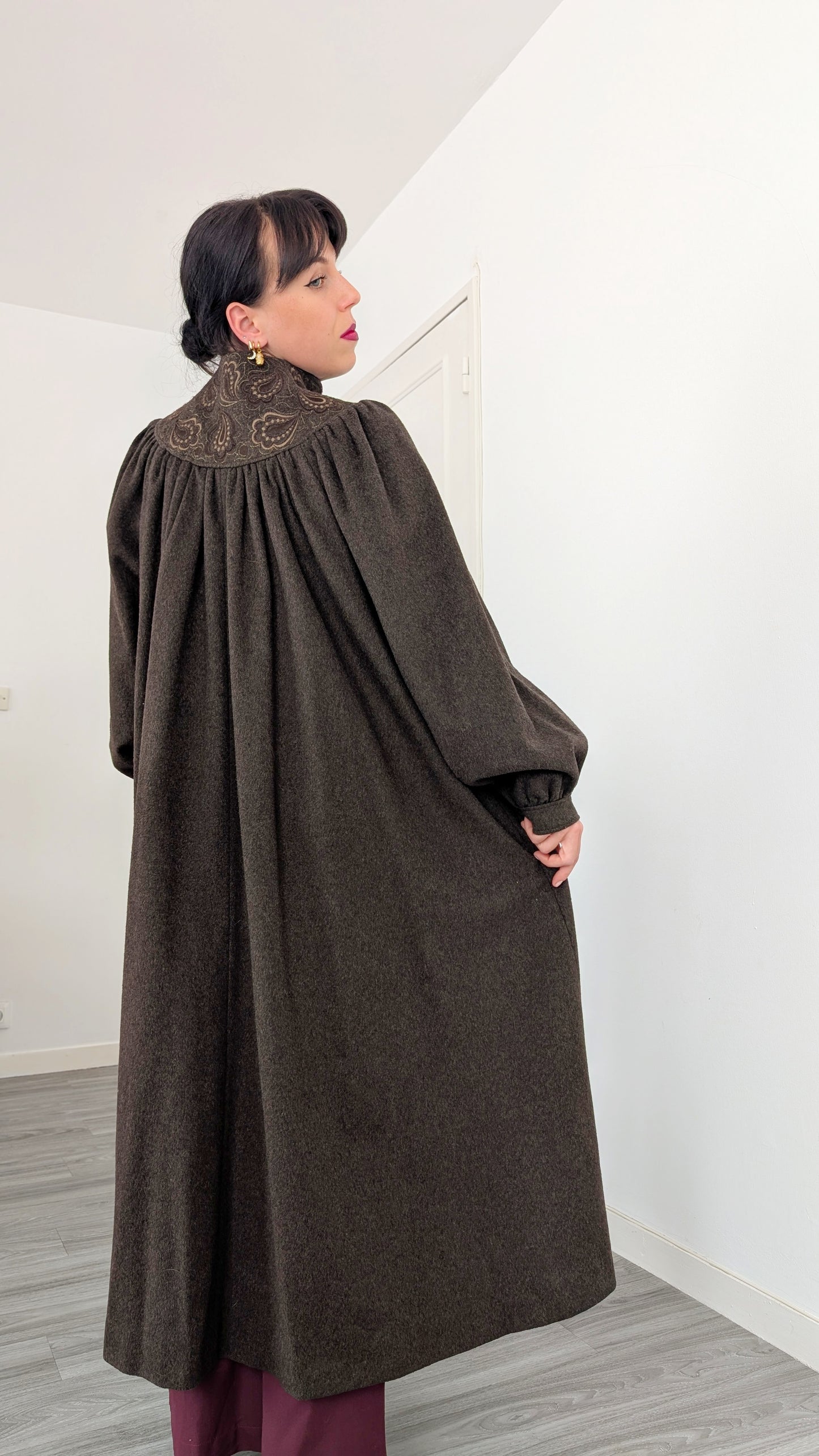 Manteau rare en laine T36