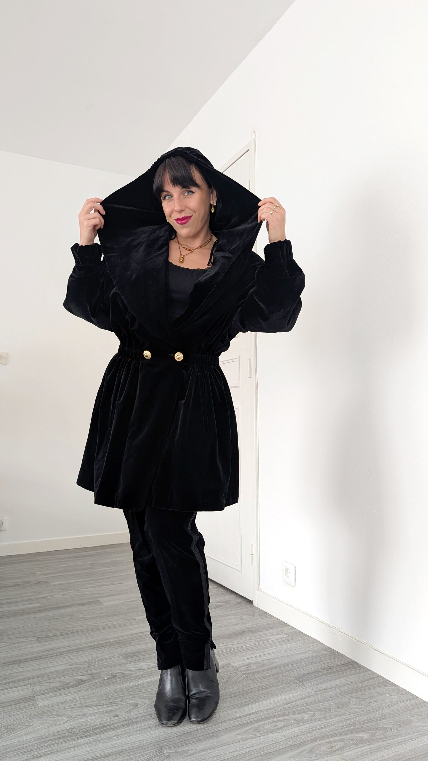 Ensemble Louis Féraud velours T36