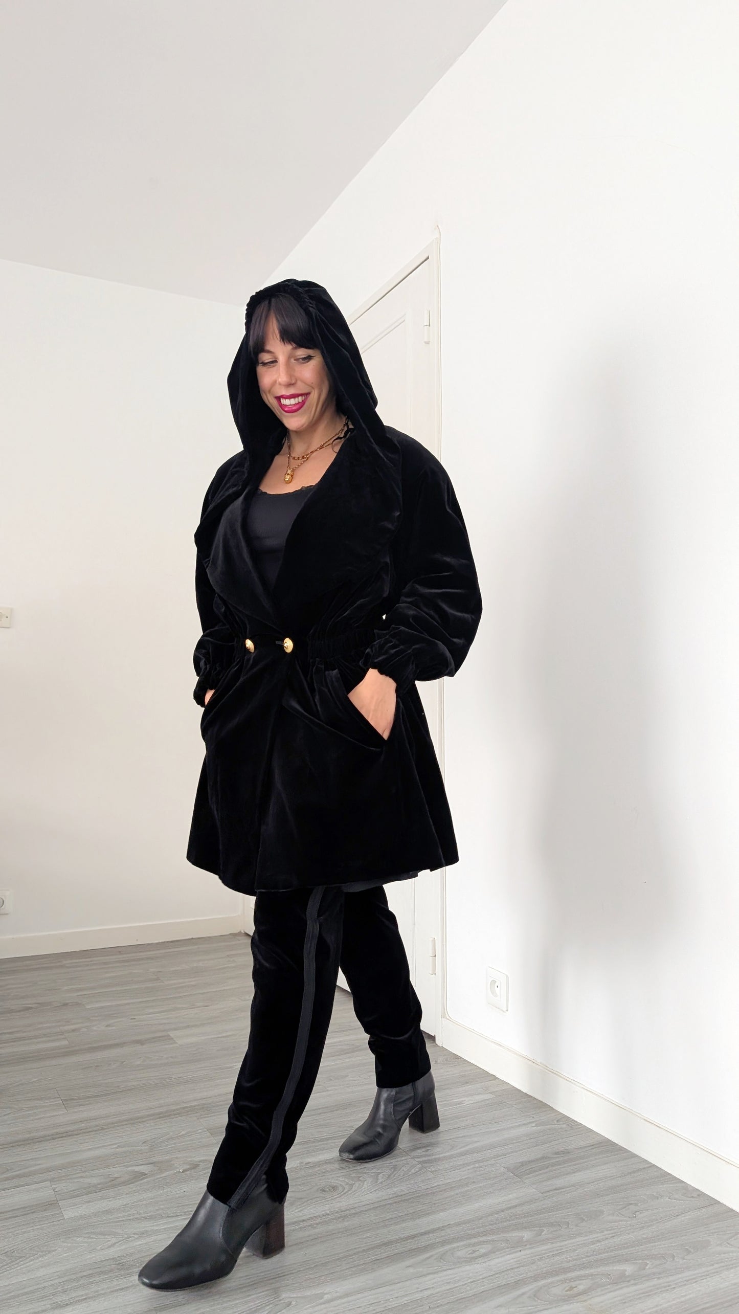 Ensemble Louis Féraud velours T36