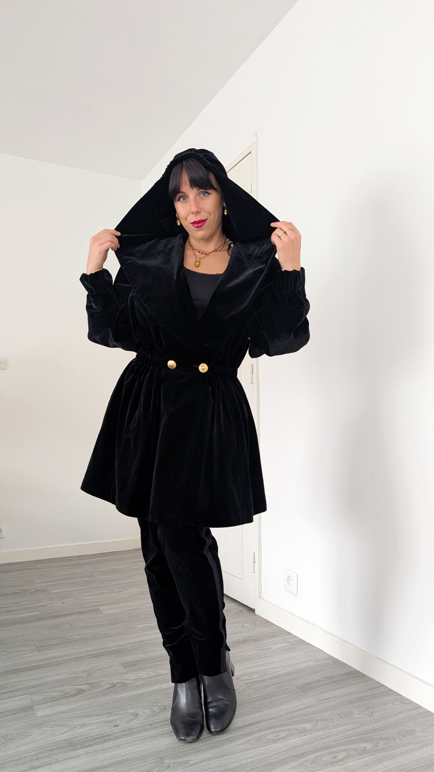 Ensemble Louis Féraud velours T36