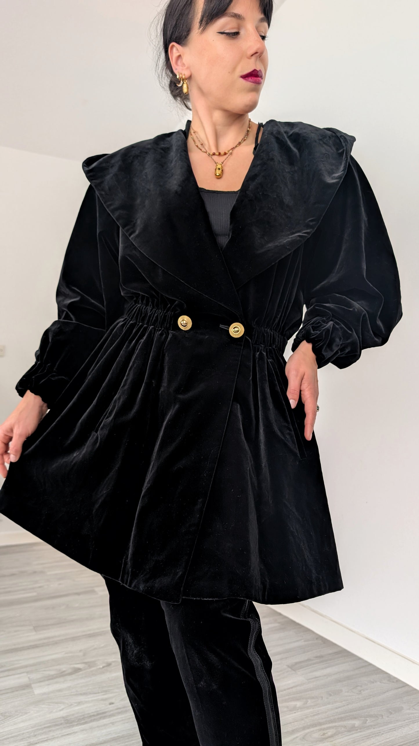 Ensemble Louis Féraud velours T36