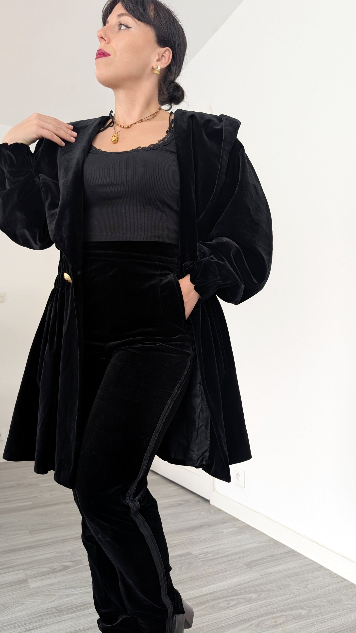 Ensemble Louis Féraud velours T36