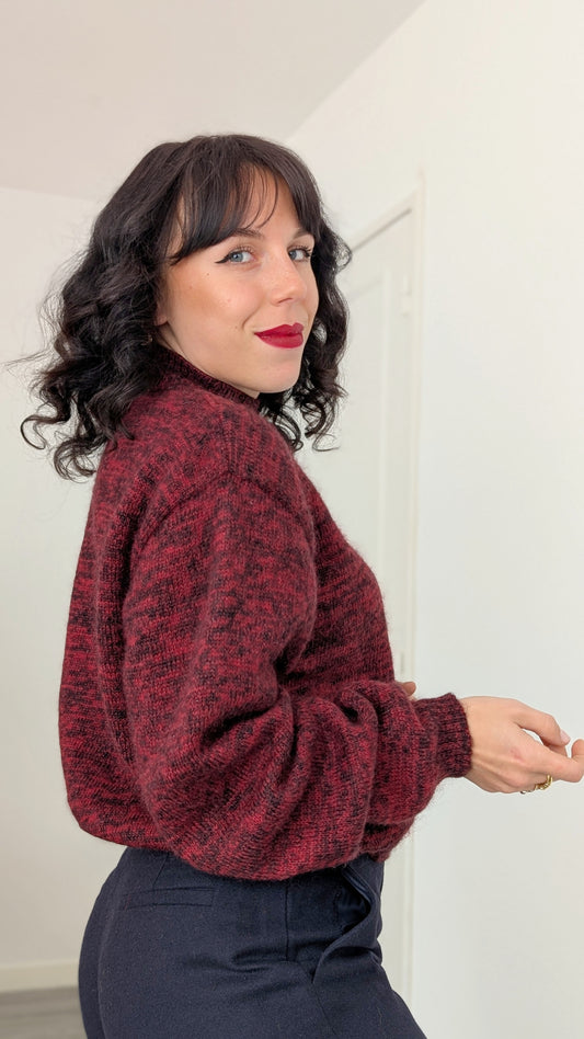 Pull laine douce jusqu'à une T42