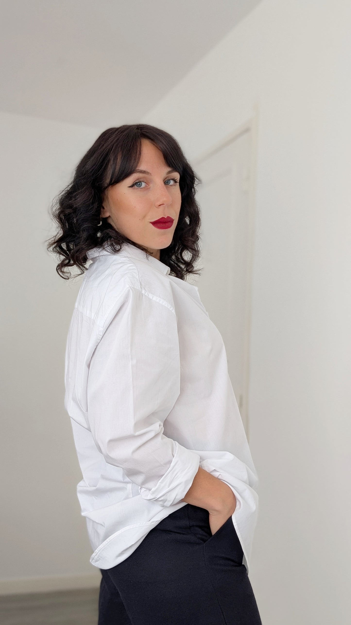 Chemise coton masculine jusqu'à T44-46