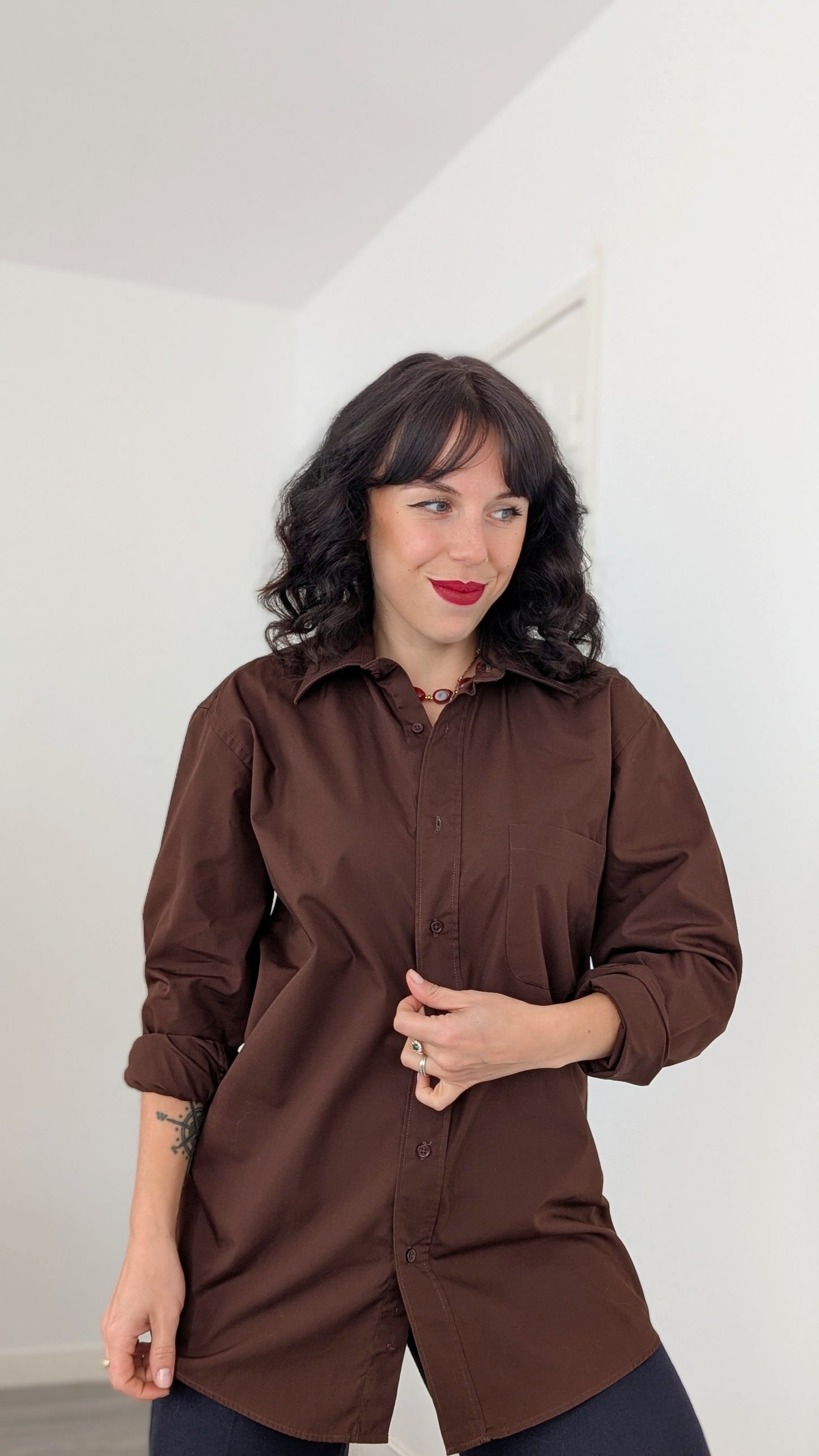 Chemise coton jusqu'à T44