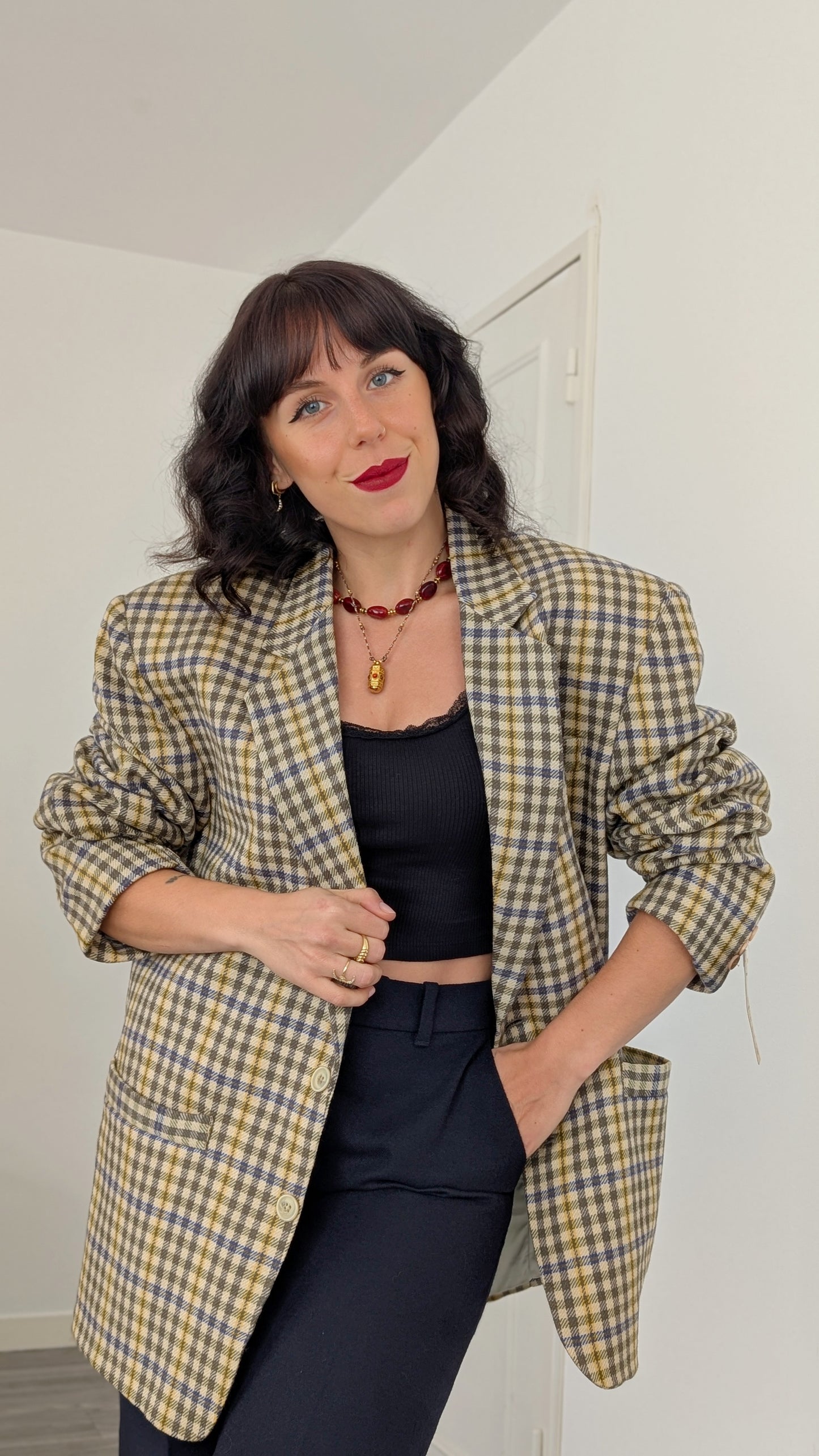 Blazer 80s laine neuf T42-44