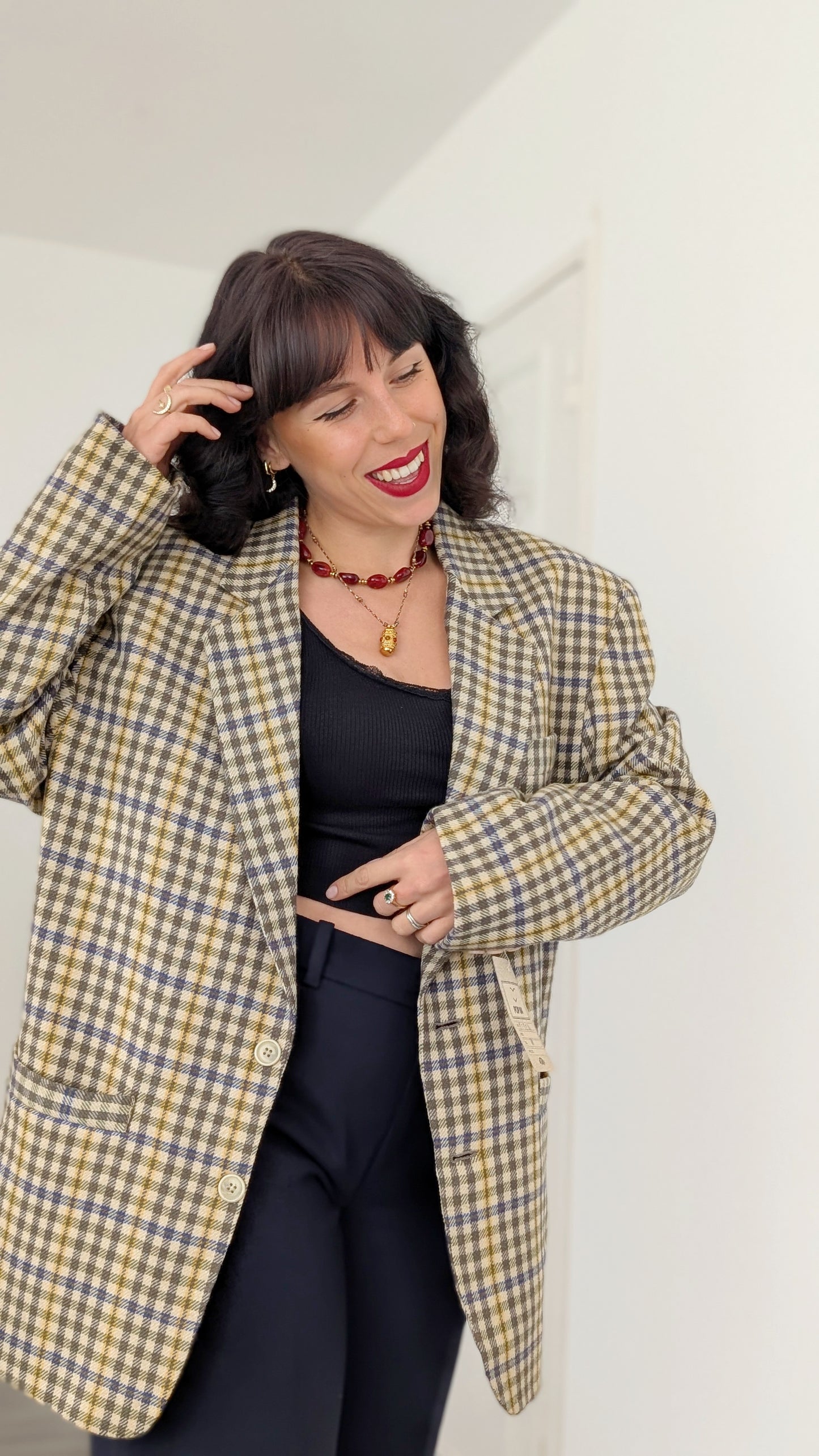 Blazer 80s laine neuf T42-44