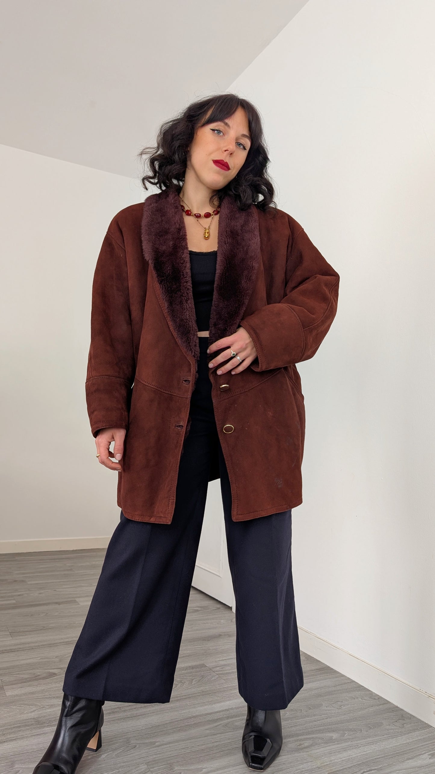 Peau retourné mouton jusqu'à T42