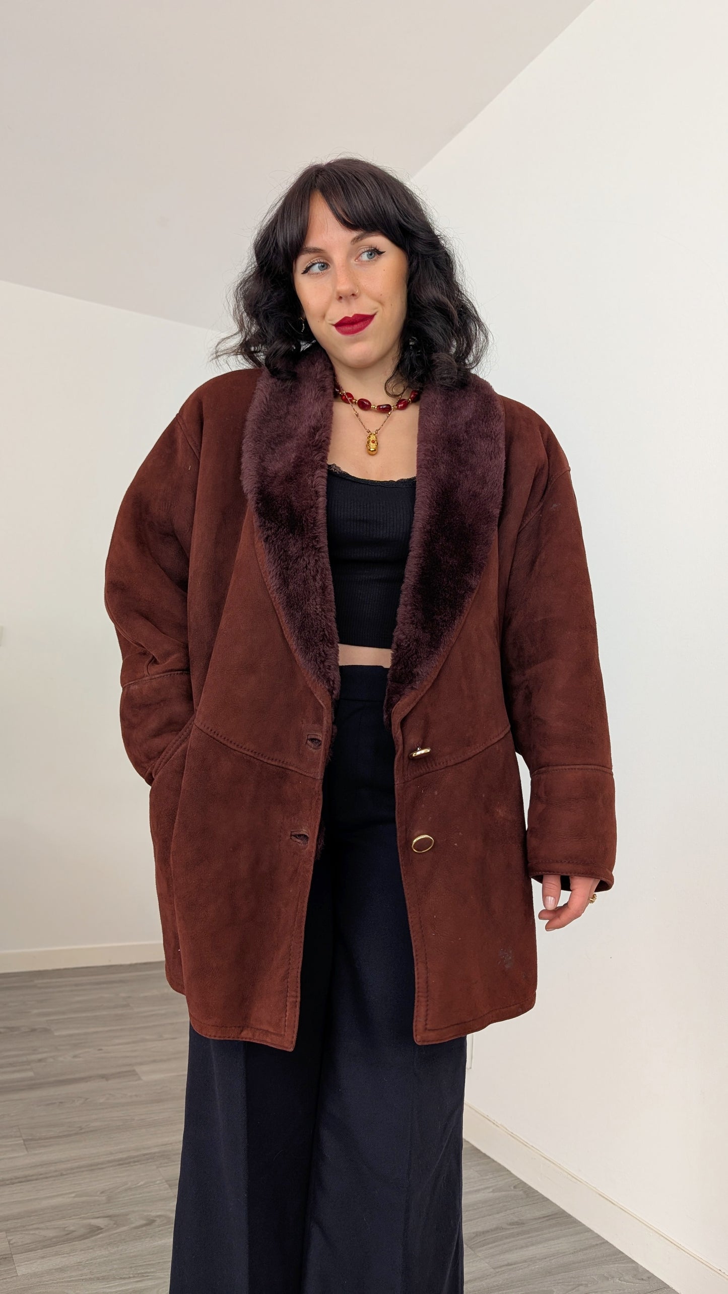 Peau retourné mouton jusqu'à T42