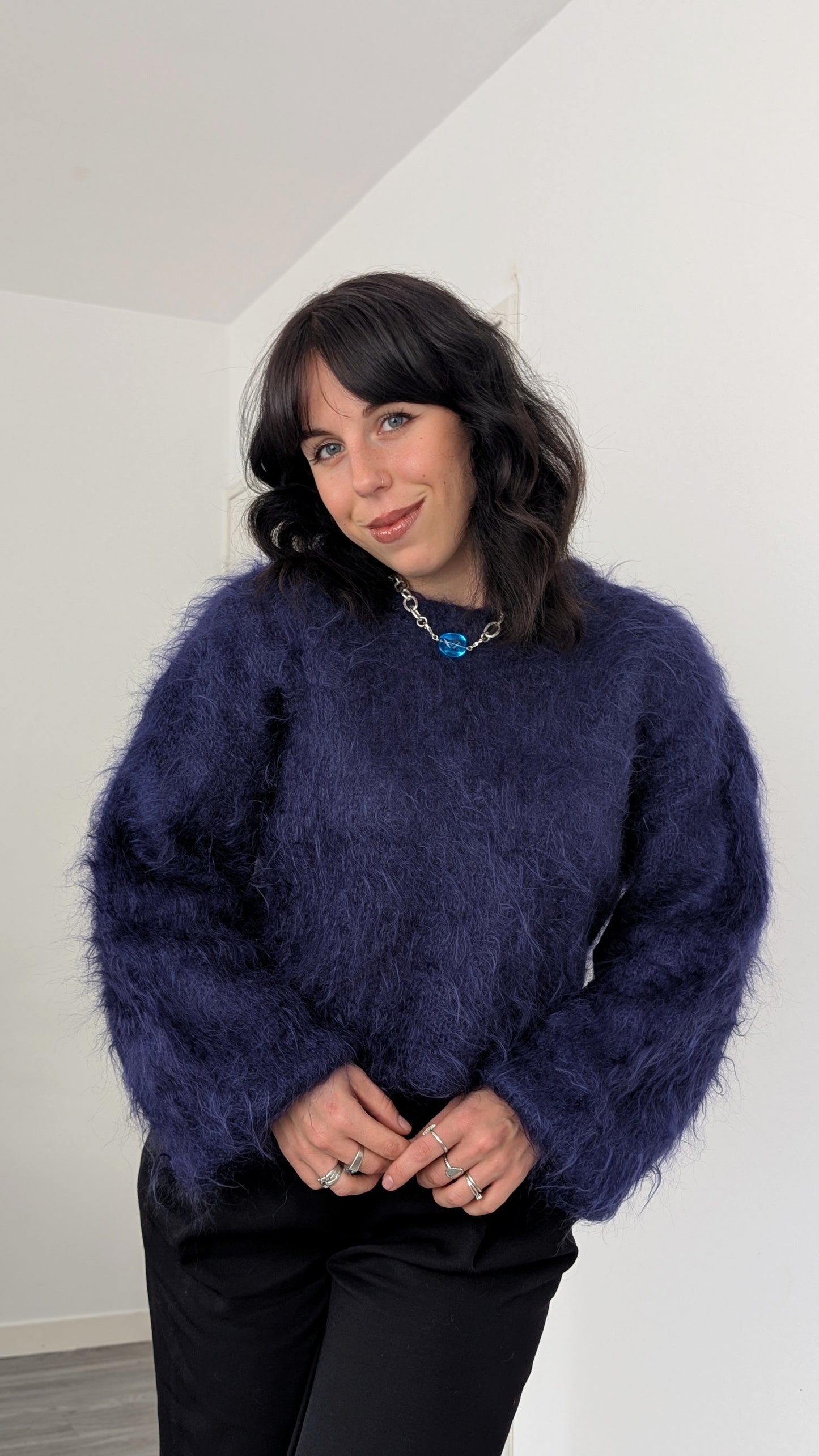 Pull mohair 80s du 34 au 44