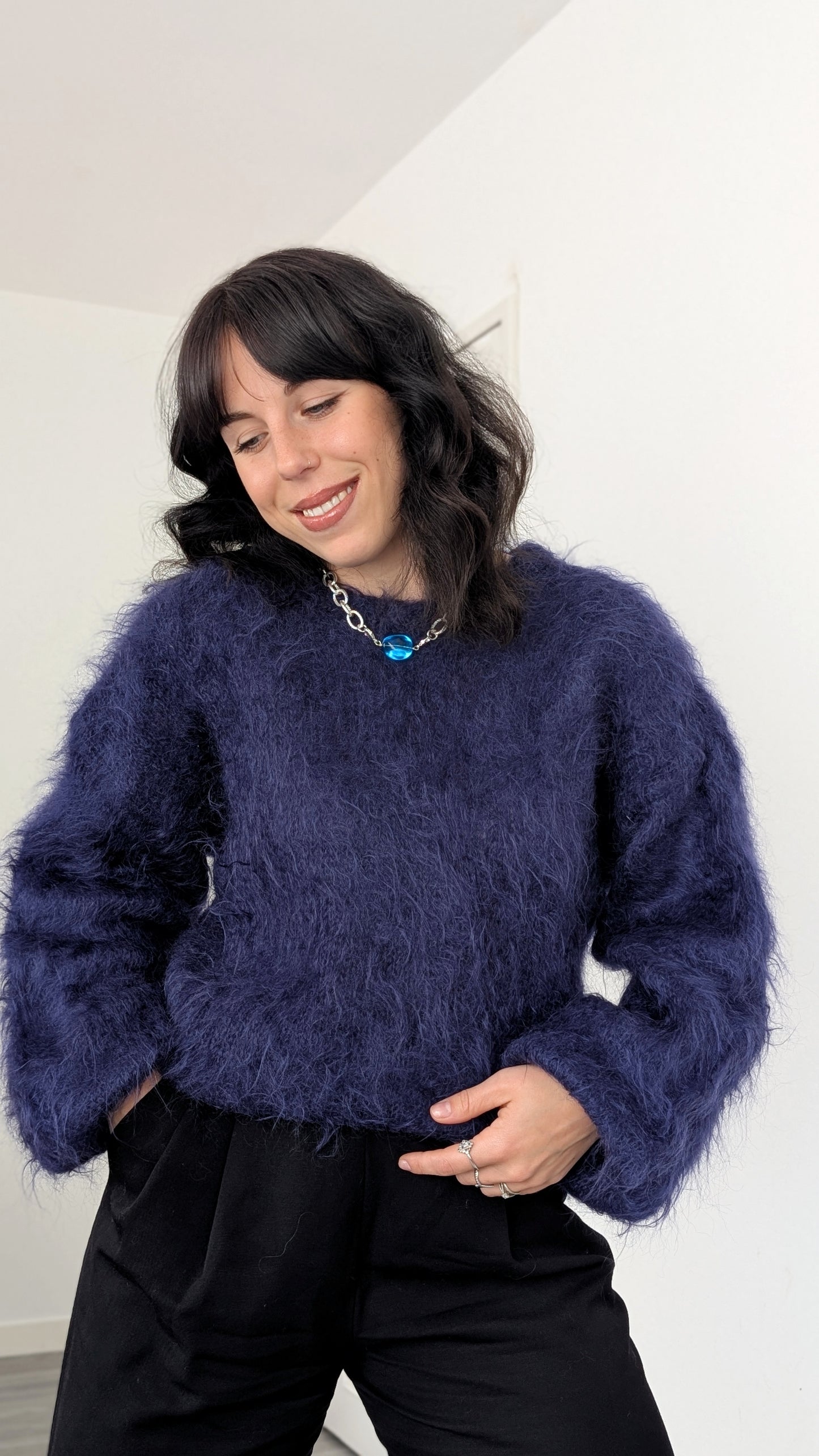 Pull mohair 80s du 34 au 44