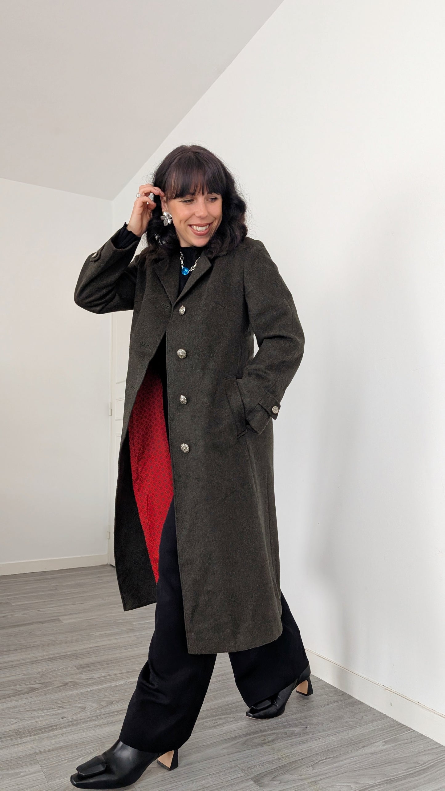 Manteau laine T38
