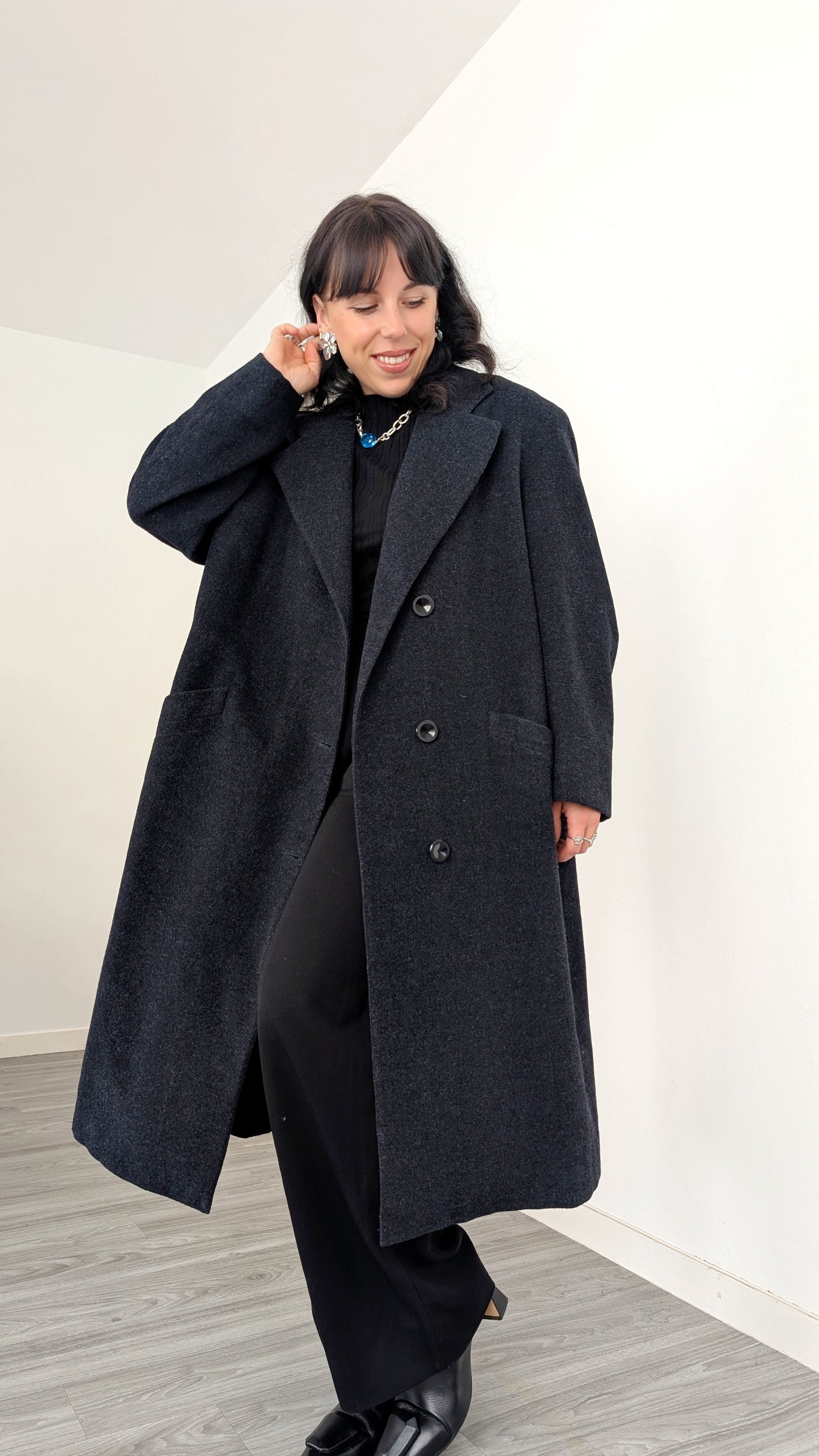 Manteau 1960 laine jusqu'à T42