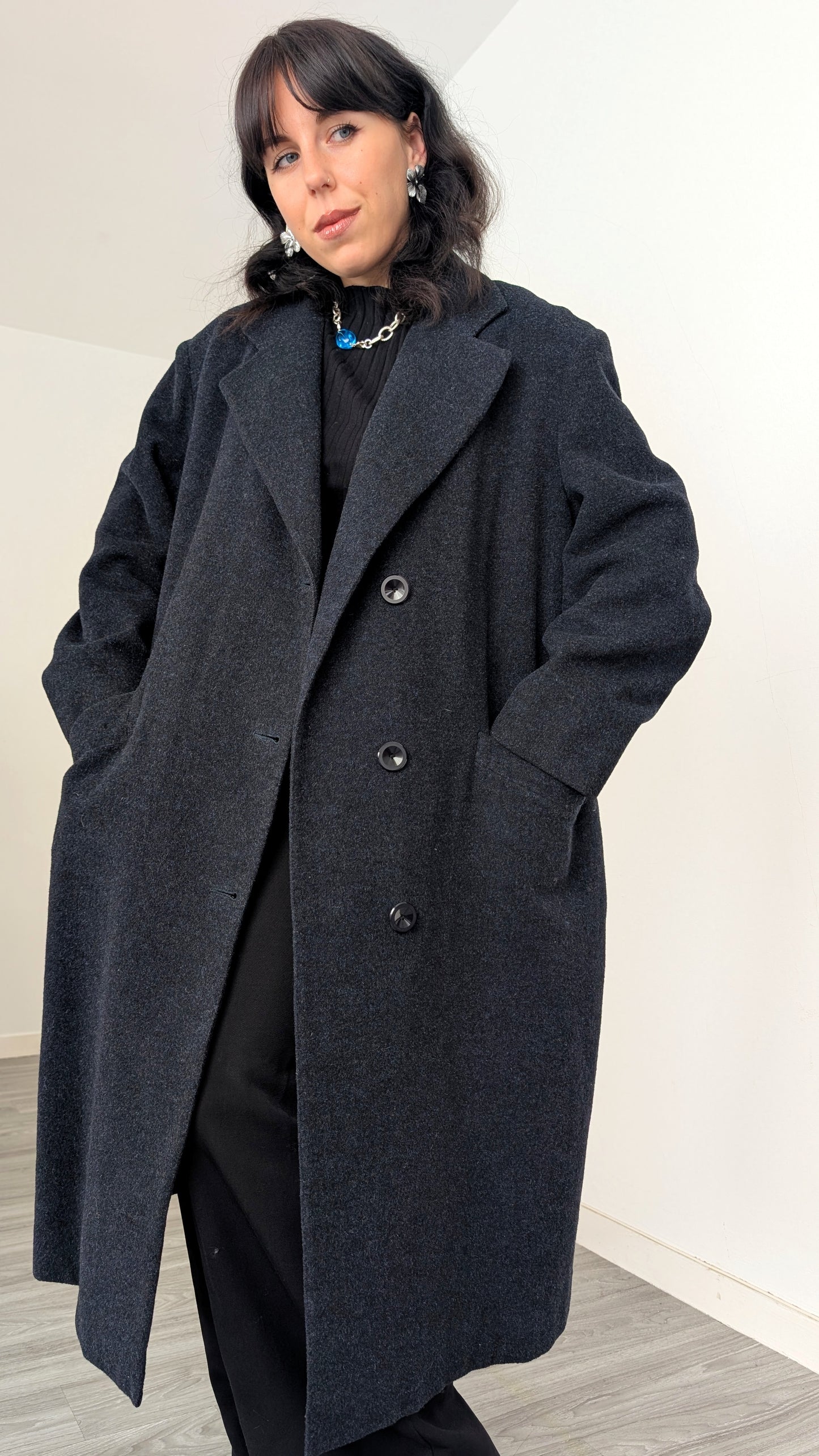Manteau 1960 laine jusqu'à T42