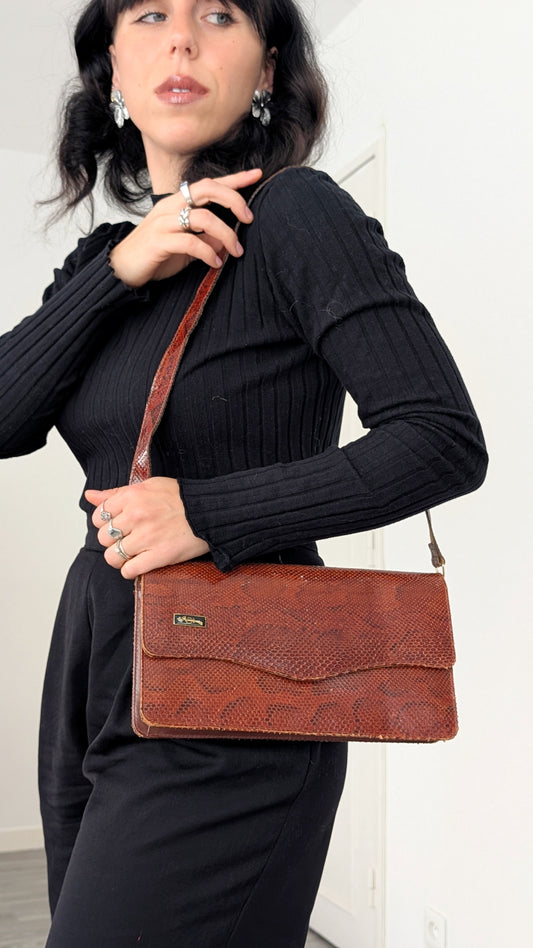Sac cuir 1970