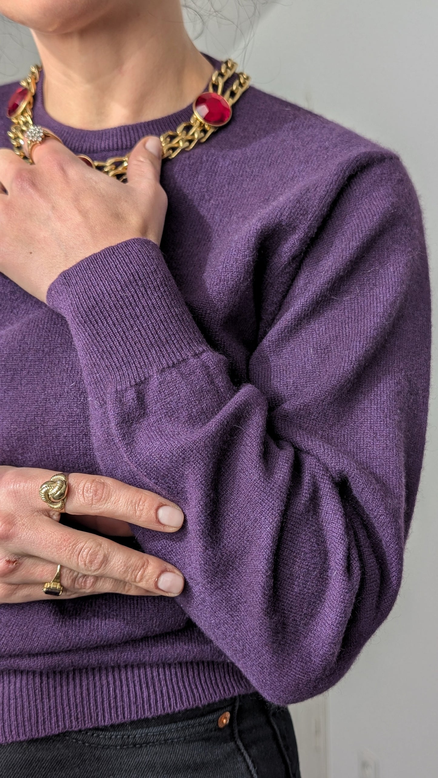 Pull pure cachemire neuf  T36