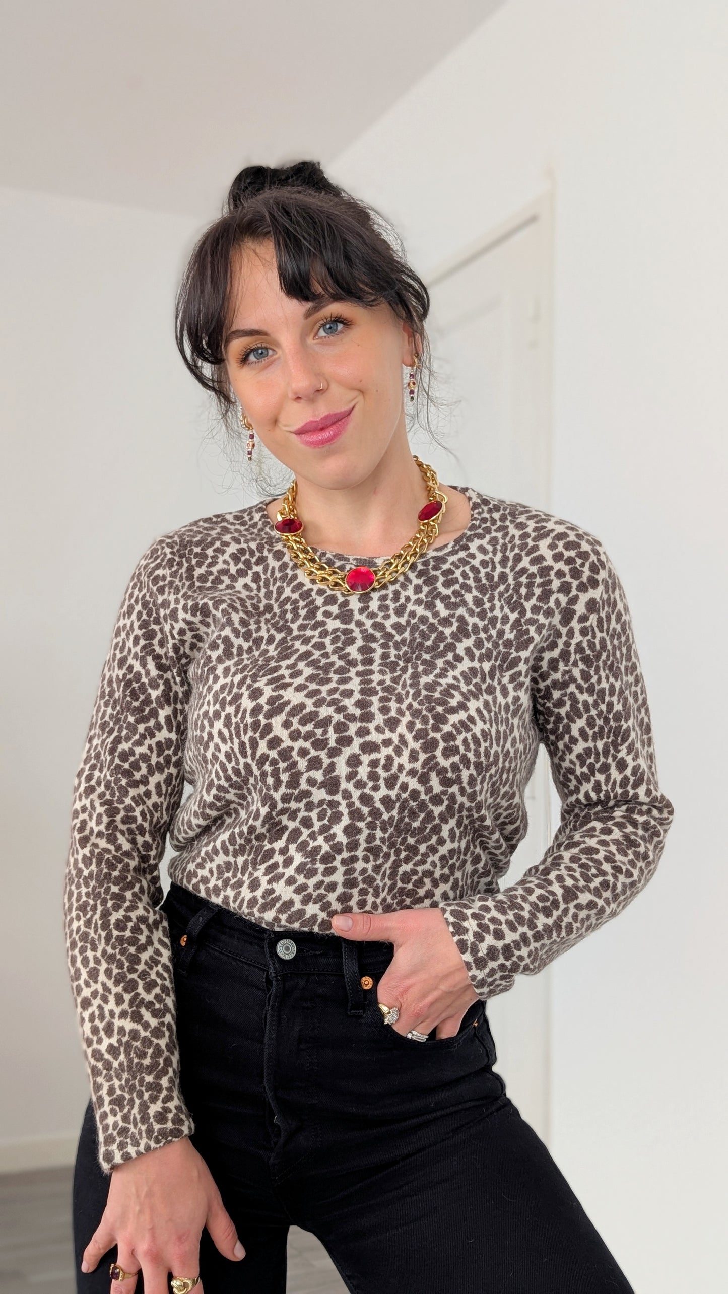 Pull laine et angora T36