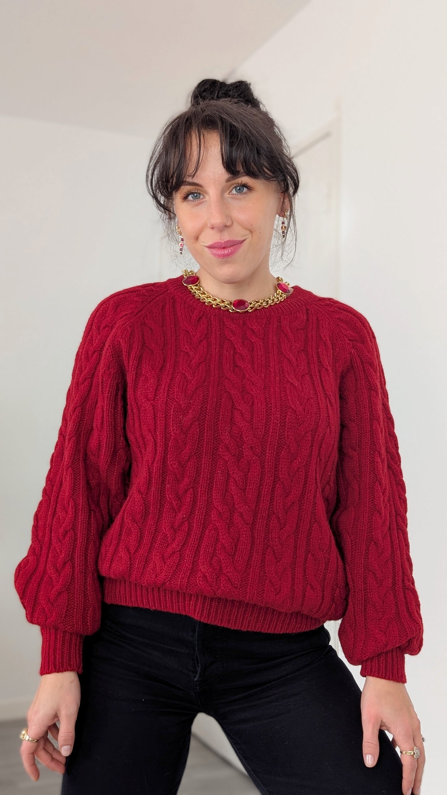 Pull irlandais laine du 34 au 40