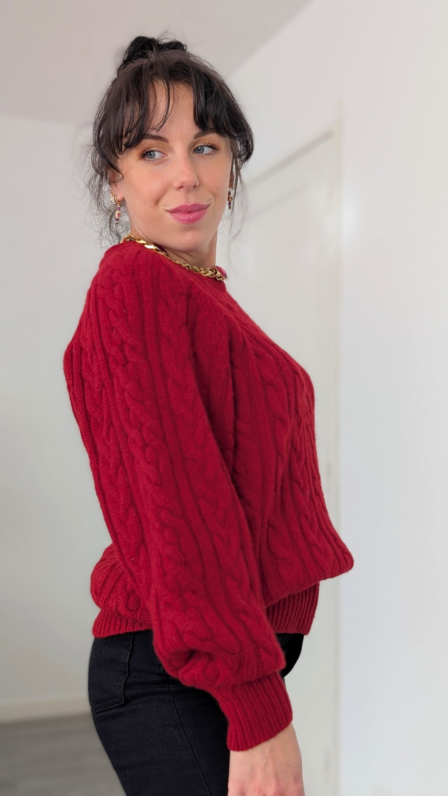 Pull irlandais laine du 34 au 40