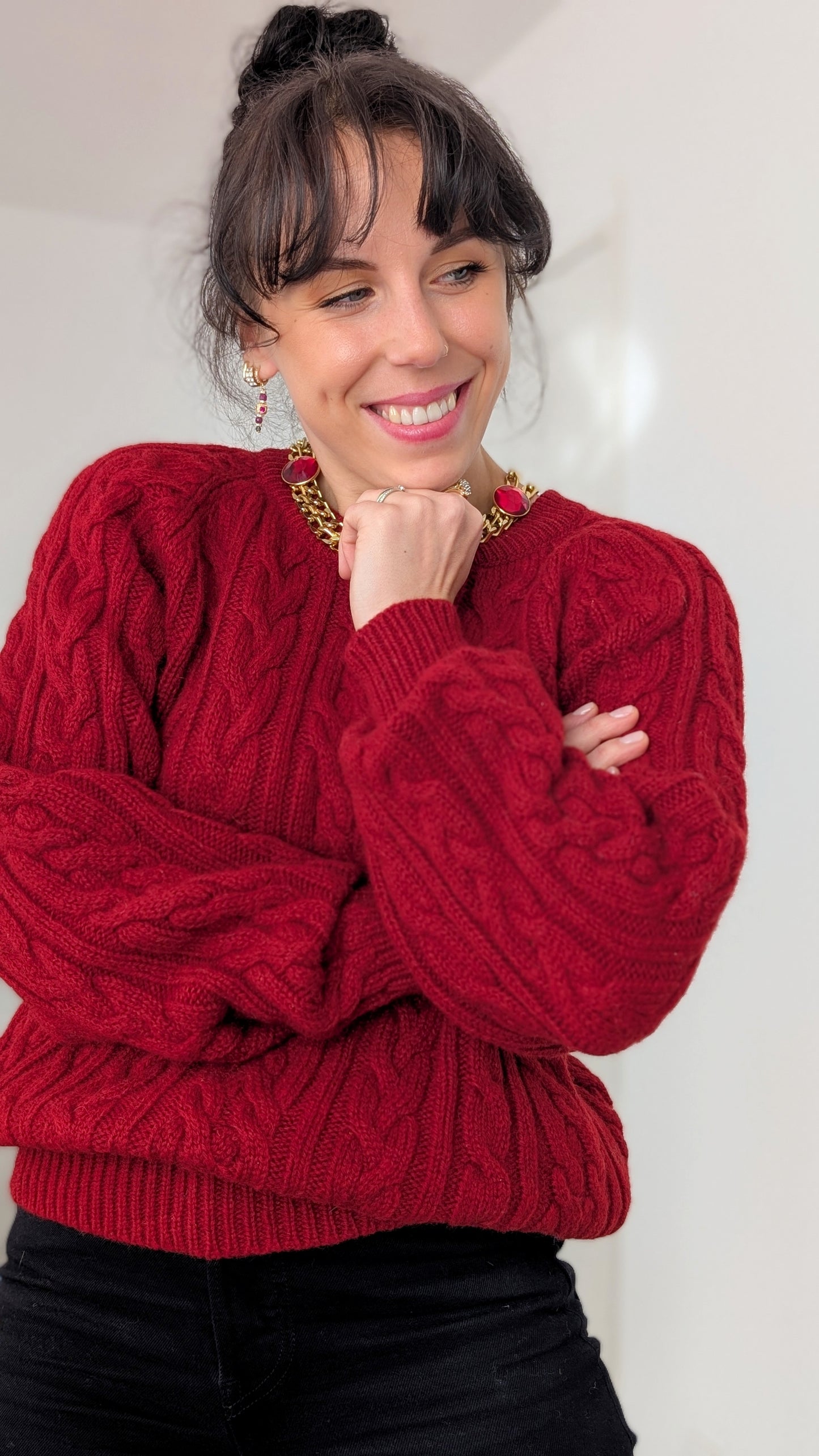 Pull irlandais laine du 34 au 40