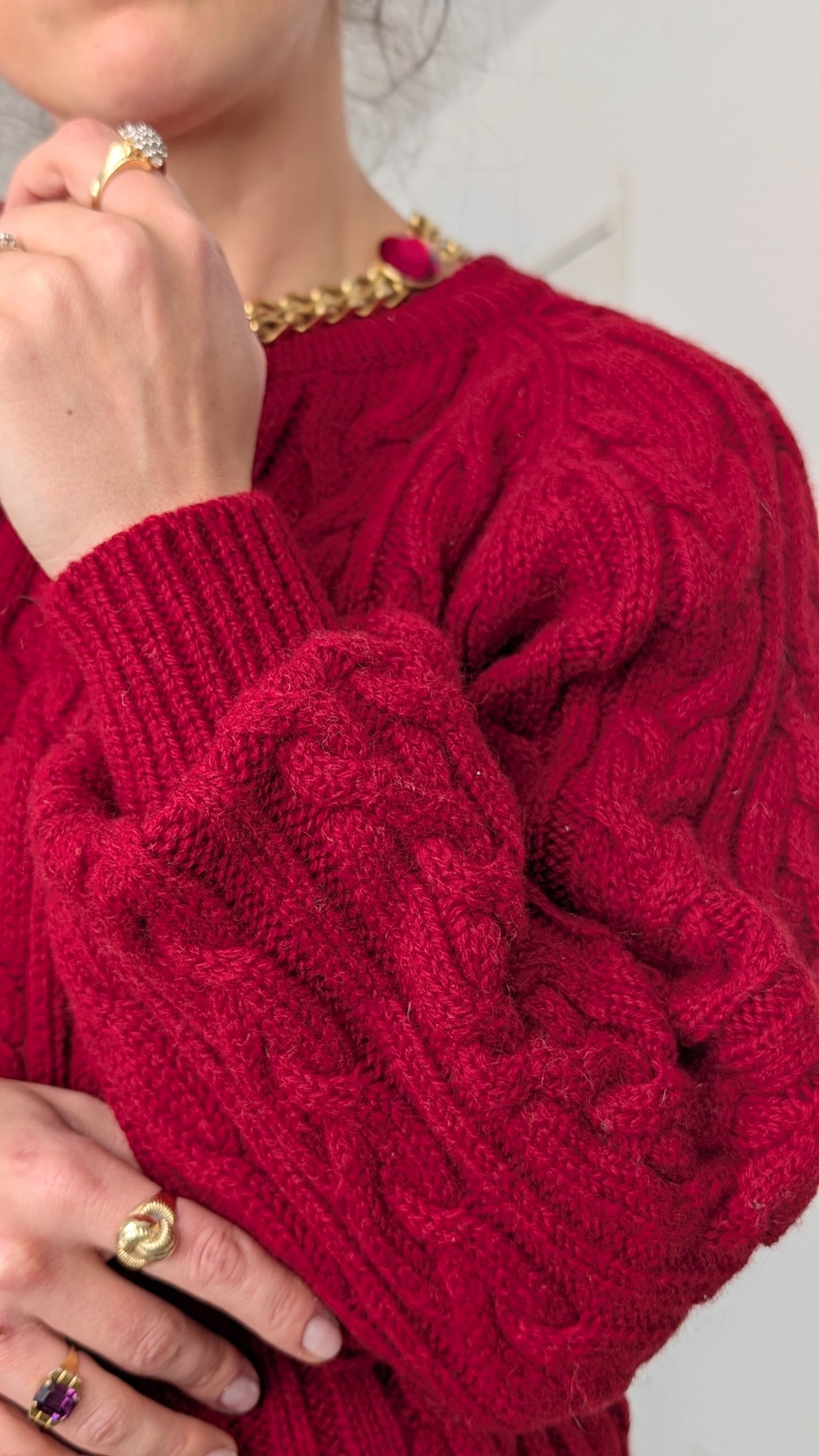 Pull irlandais laine du 34 au 40