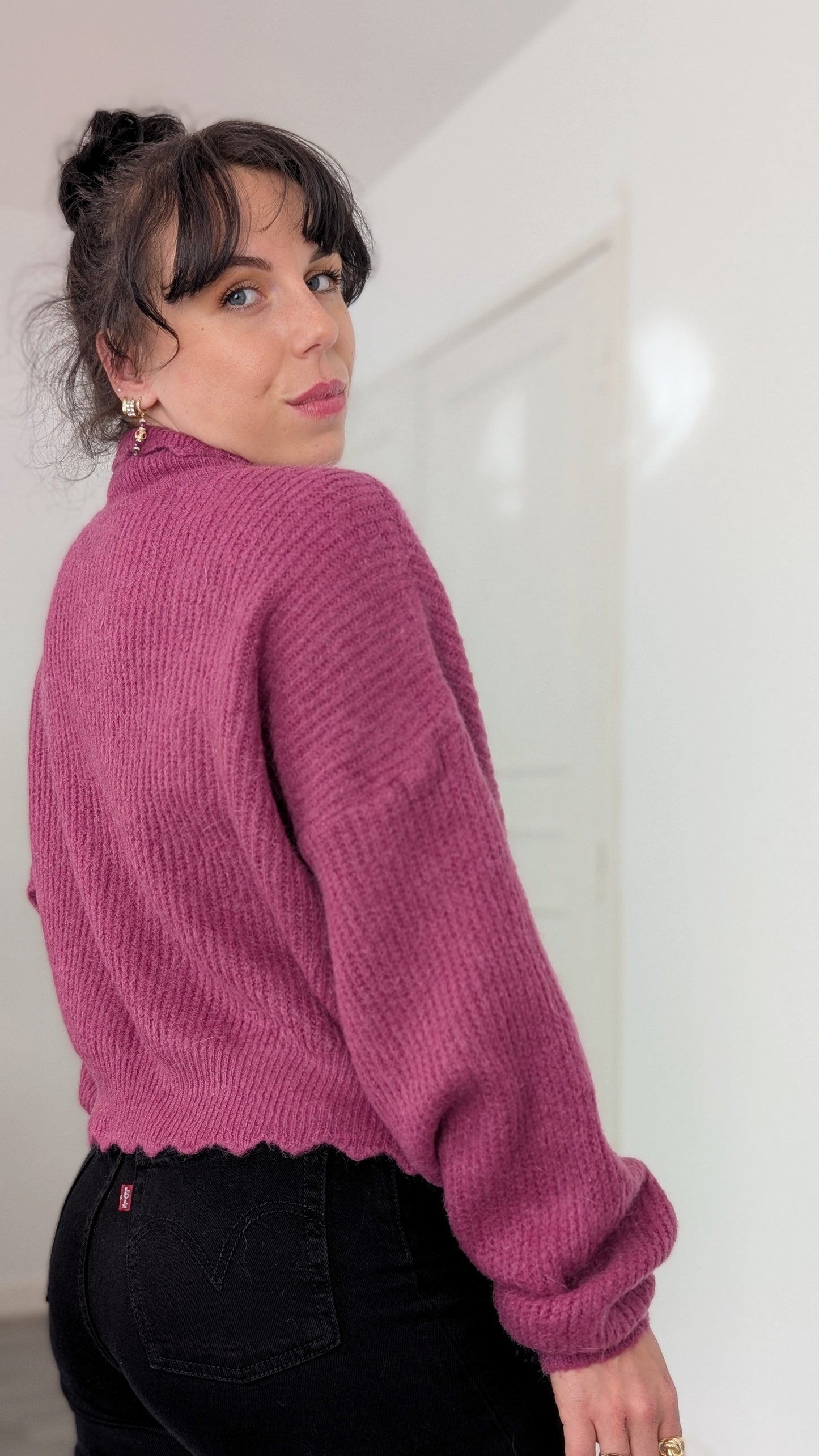 Pull laine et mohair du 34 au 42