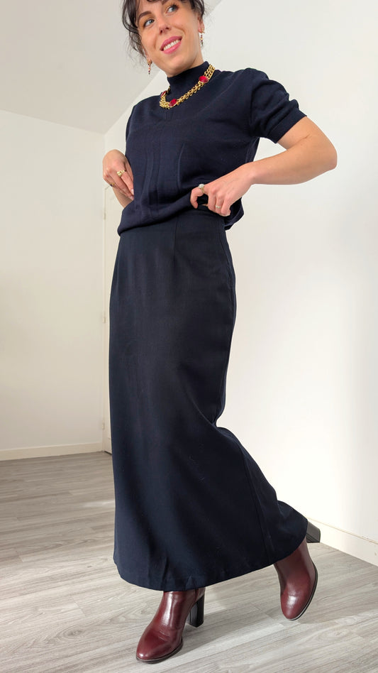 Jupe maxi laine T36