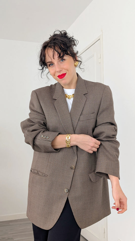 Blazer laine made in France T40-42