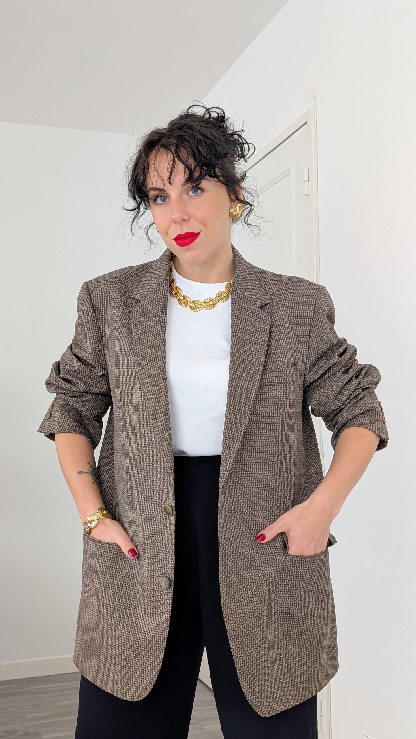 Blazer laine made in France T40-42