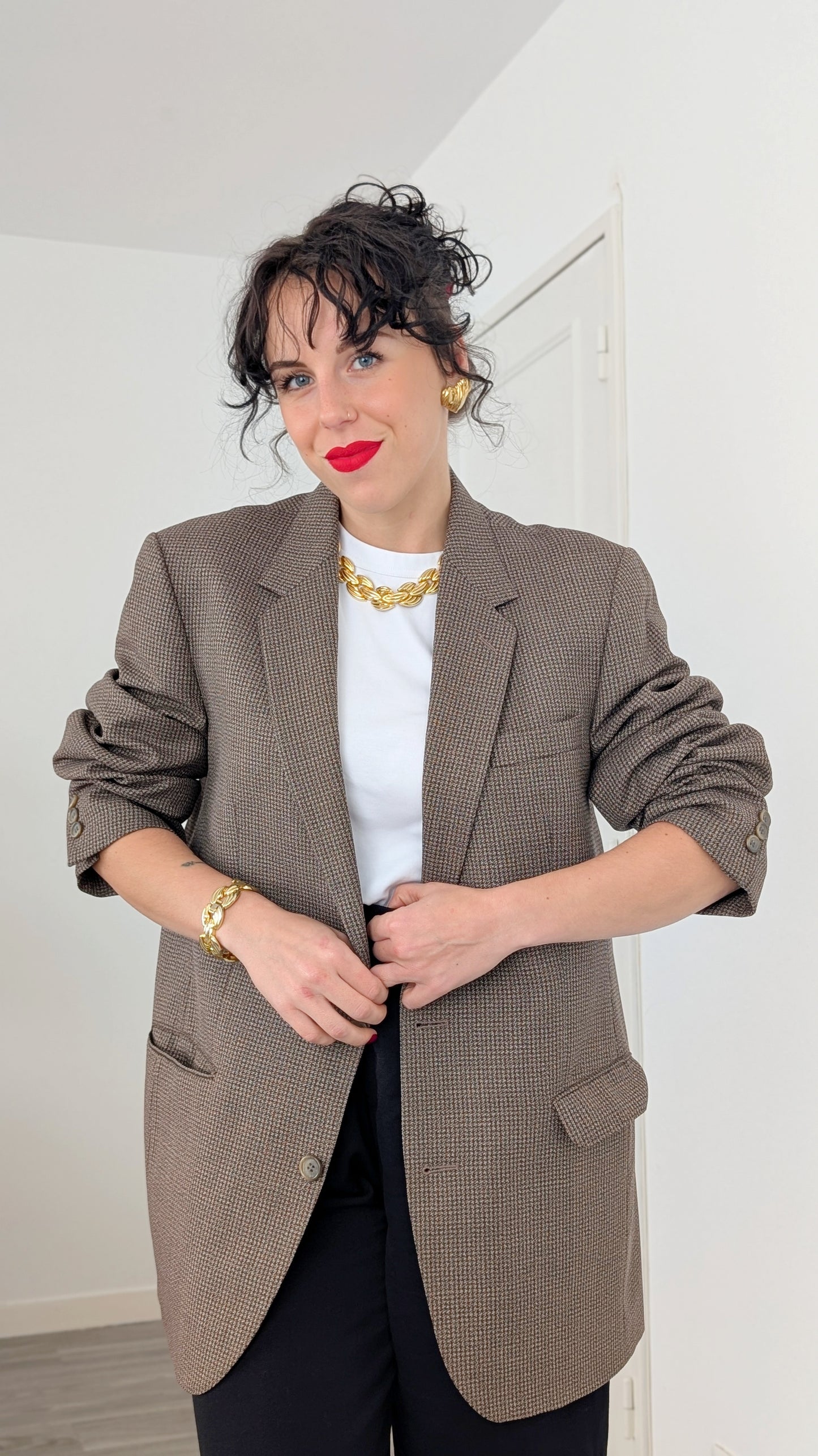 Blazer laine made in France T40-42